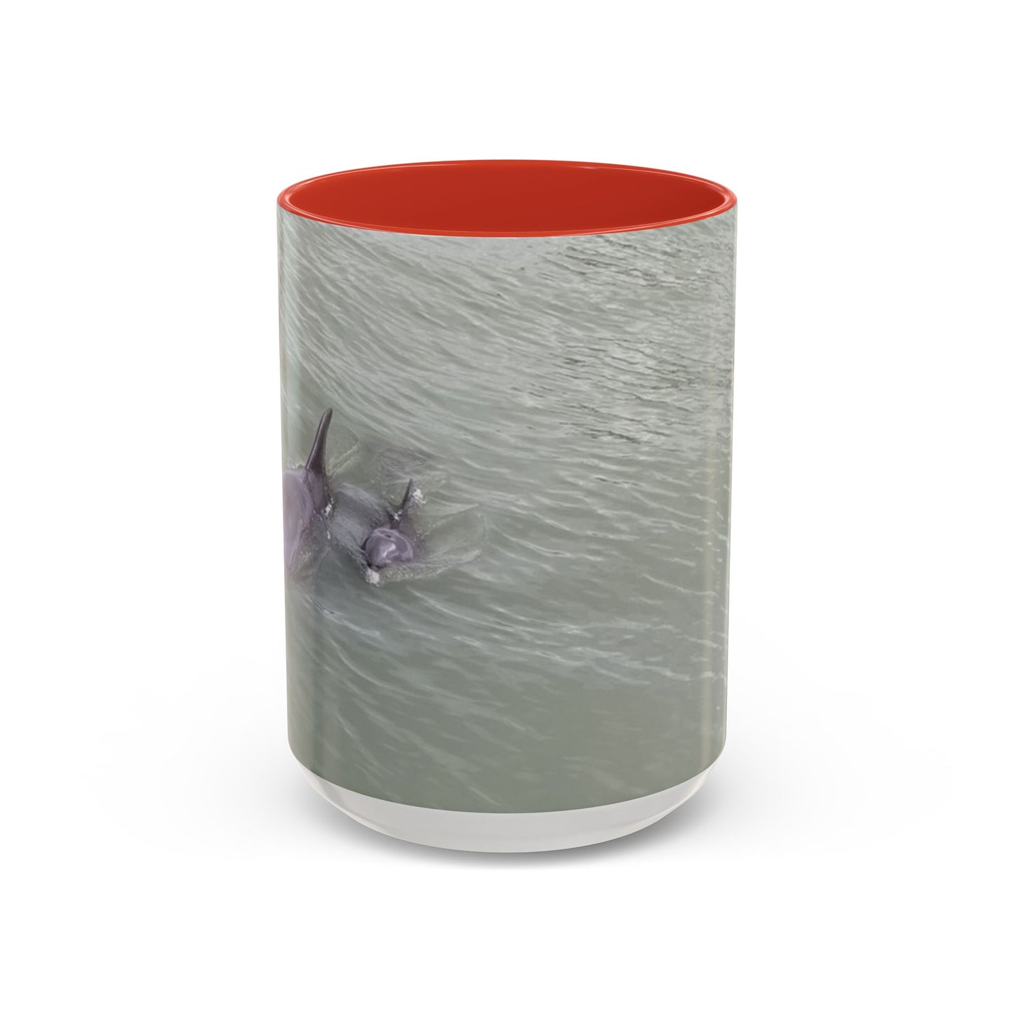 Coffee Mug - Mom and Baby Dolphin at Robert's Point Park