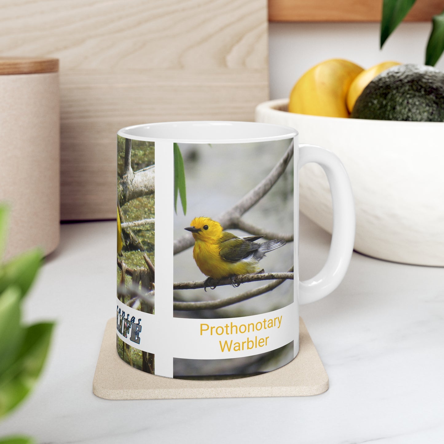 Wonderful Warblers Collection ♥ Prothonotary Warbler ♥ Ceramic Mug 11oz
