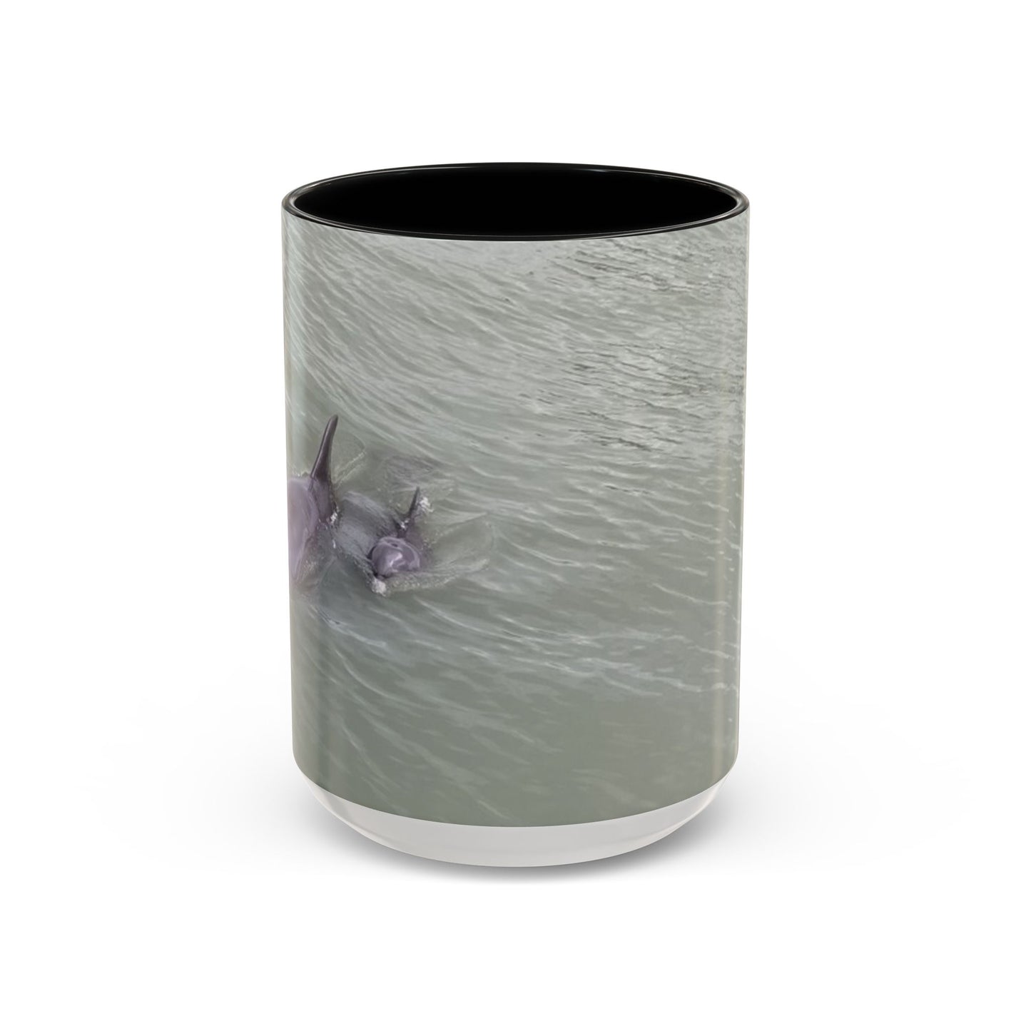 Coffee Mug - Mom and Baby Dolphin at Robert's Point Park