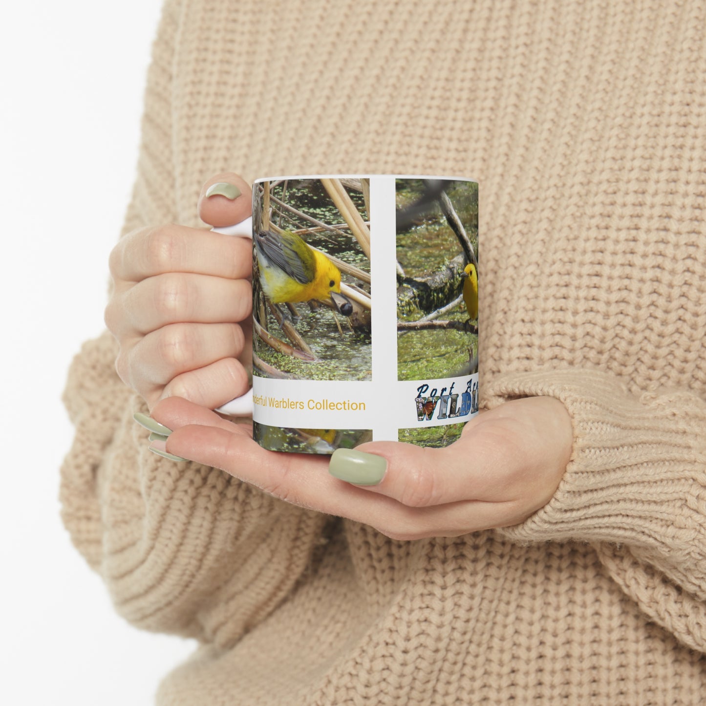 Wonderful Warblers Collection ♥ Prothonotary Warbler ♥ Ceramic Mug 11oz