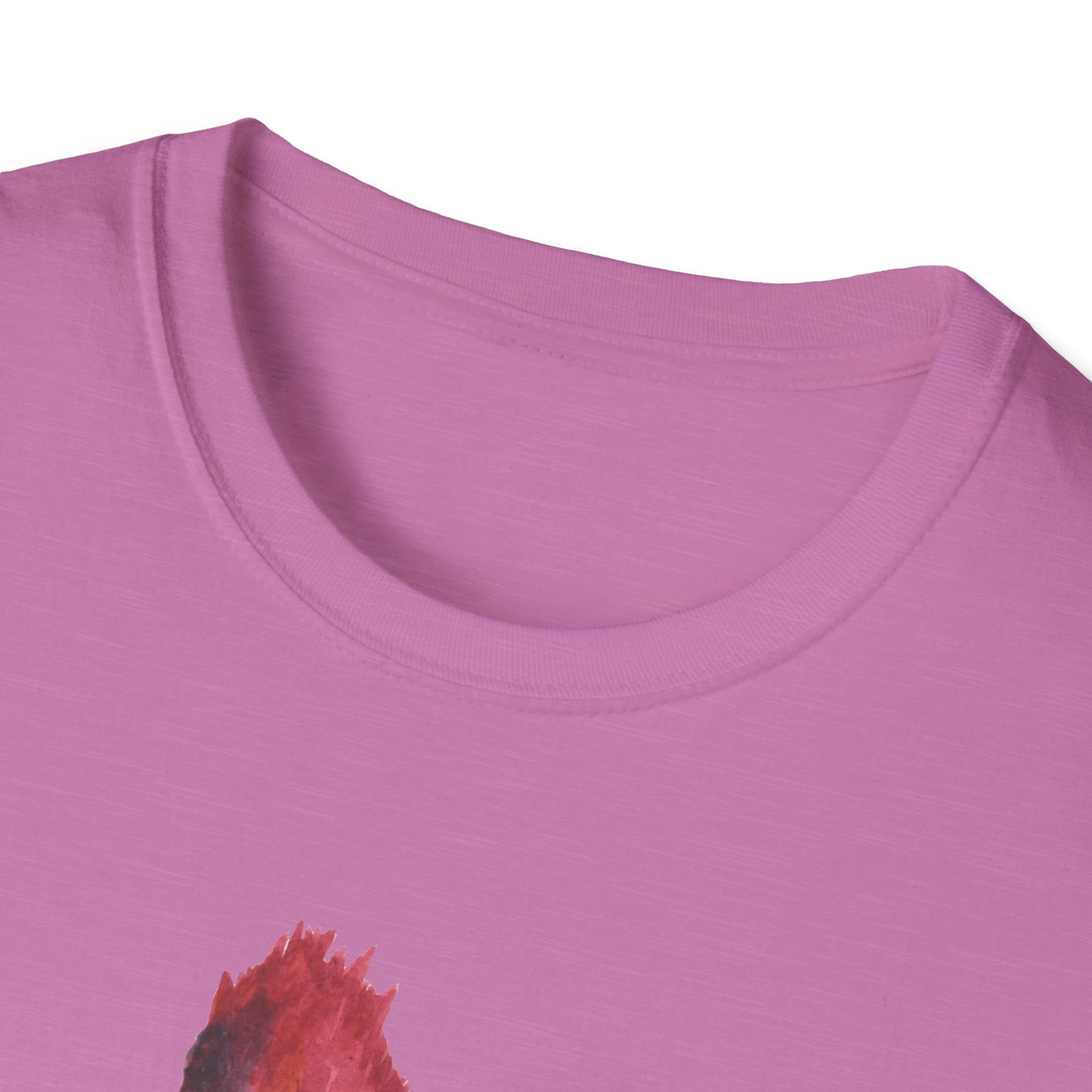 Vermilion Flycatcher Art T-Shirt Design Port Aransas Wildlife
