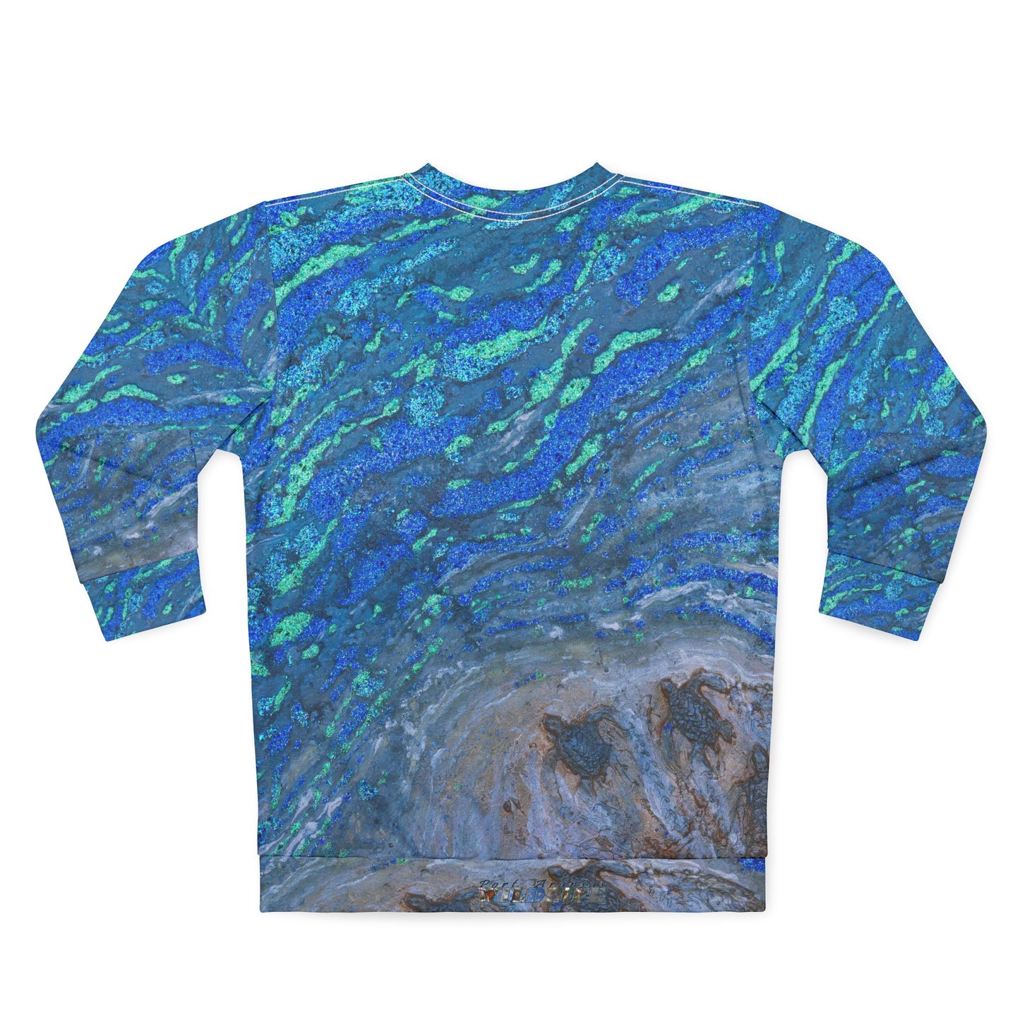 Sea Turtle Art Unisex Sweatshirt - Sounds of the Ocean Children of the Surf