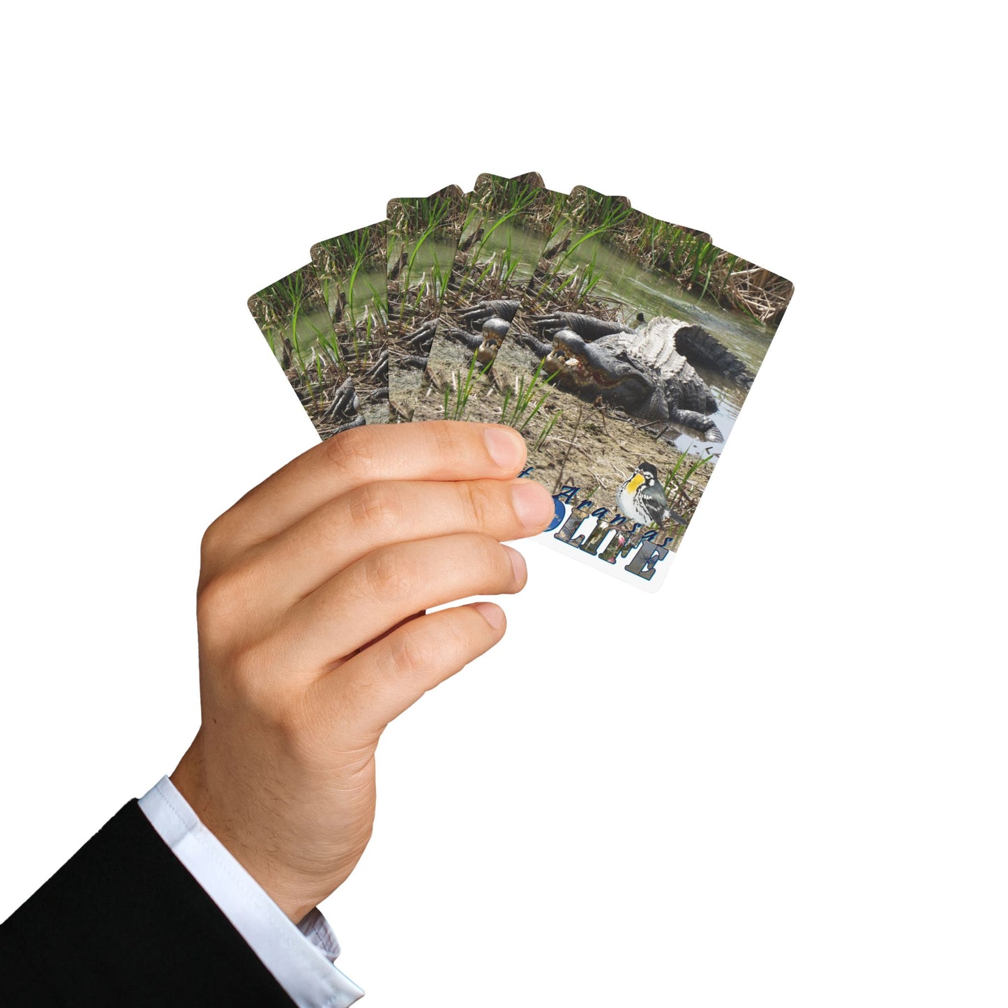 Playing Cards - Boots the Alligator Port Aransas Wildlife Poker