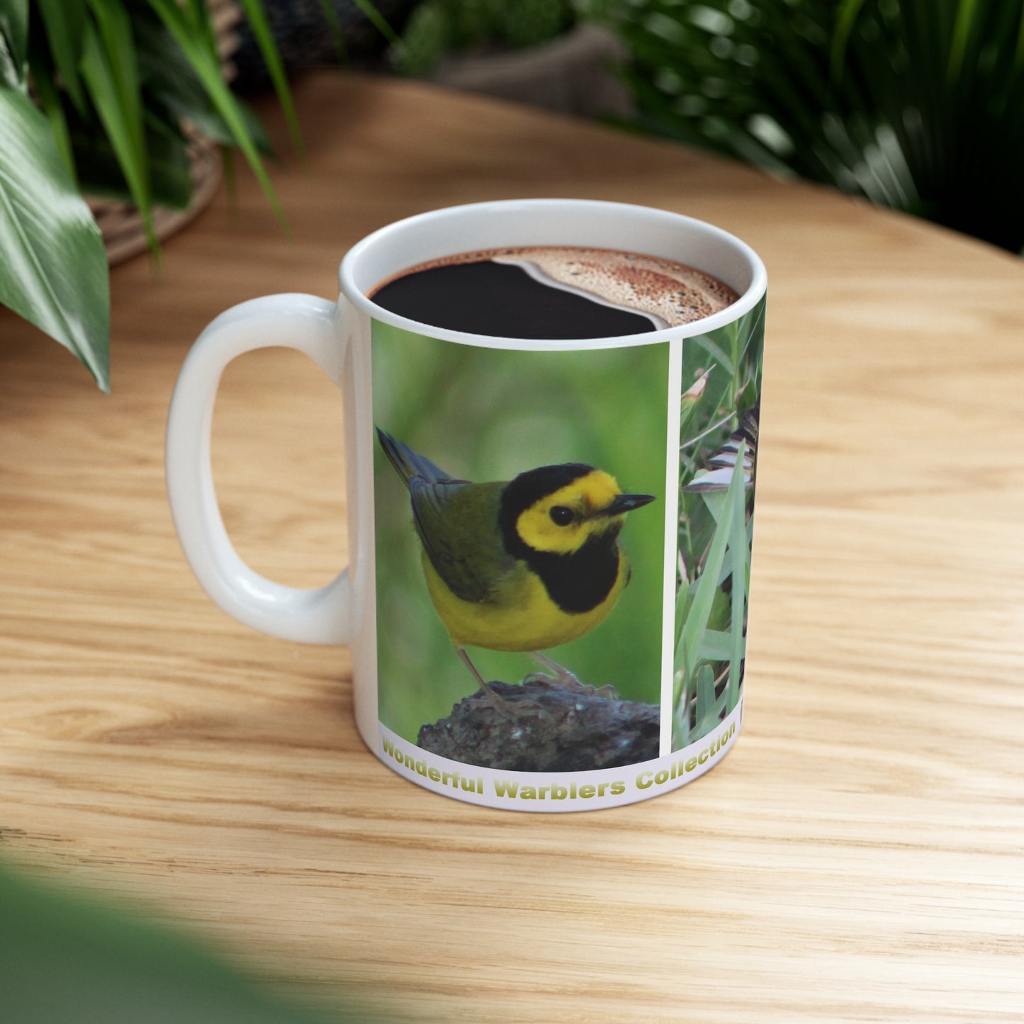 Wonderful Warblers Collection ♥ Mr Hooded Warbler ♥ Ceramic Mug 11oz