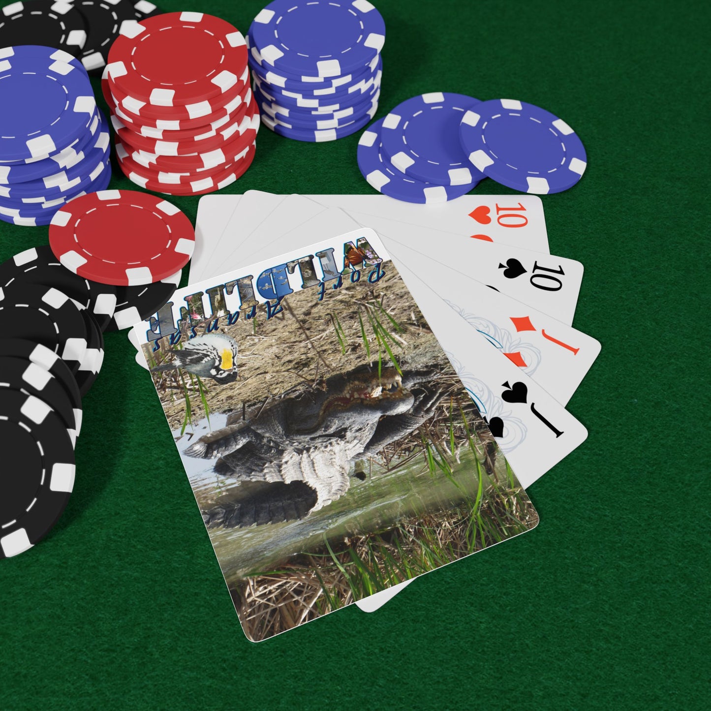 Playing Cards - Boots the Alligator Port Aransas Wildlife Poker