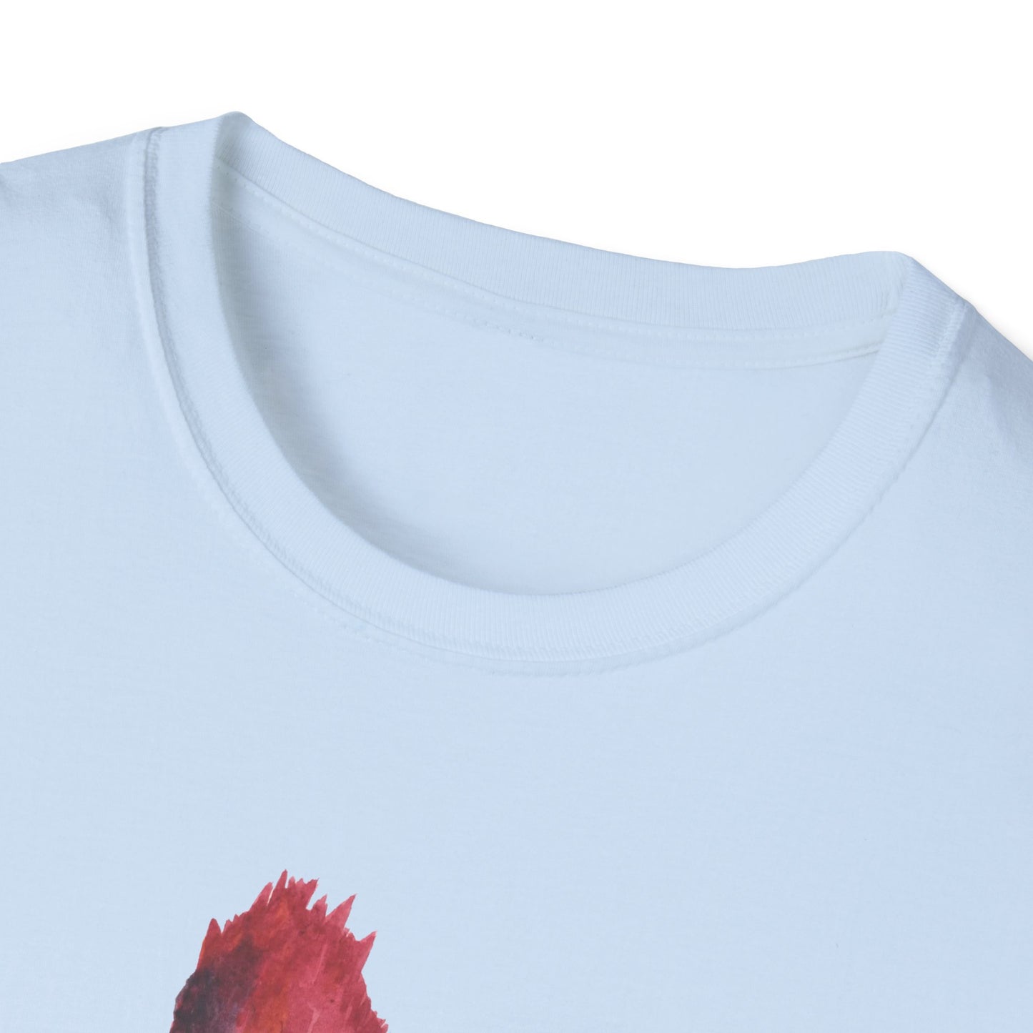 Vermilion Flycatcher Art T-Shirt Design Port Aransas Wildlife