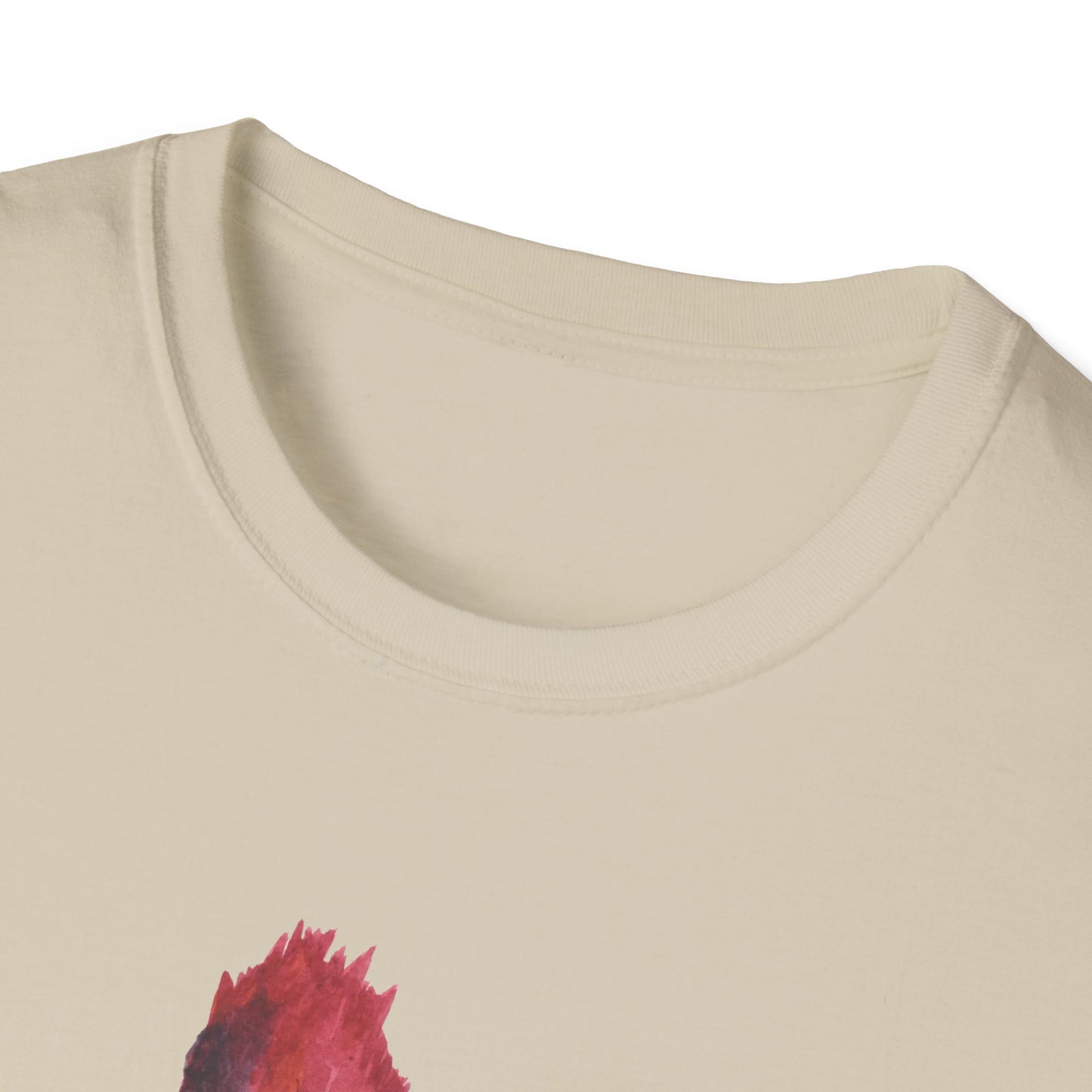 Vermilion Flycatcher Art T-Shirt Design Port Aransas Wildlife