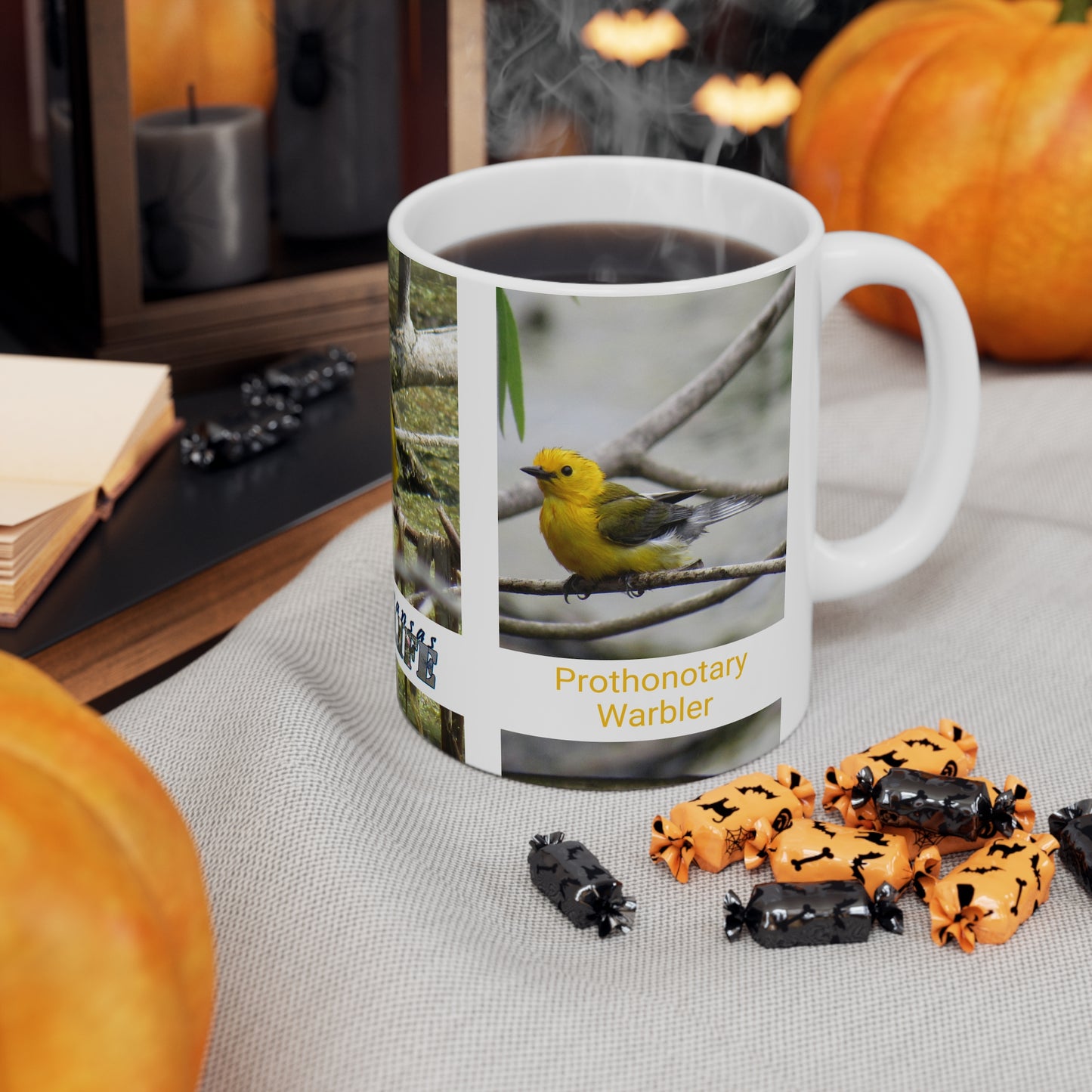 Wonderful Warblers Collection ♥ Prothonotary Warbler ♥ Ceramic Mug 11oz