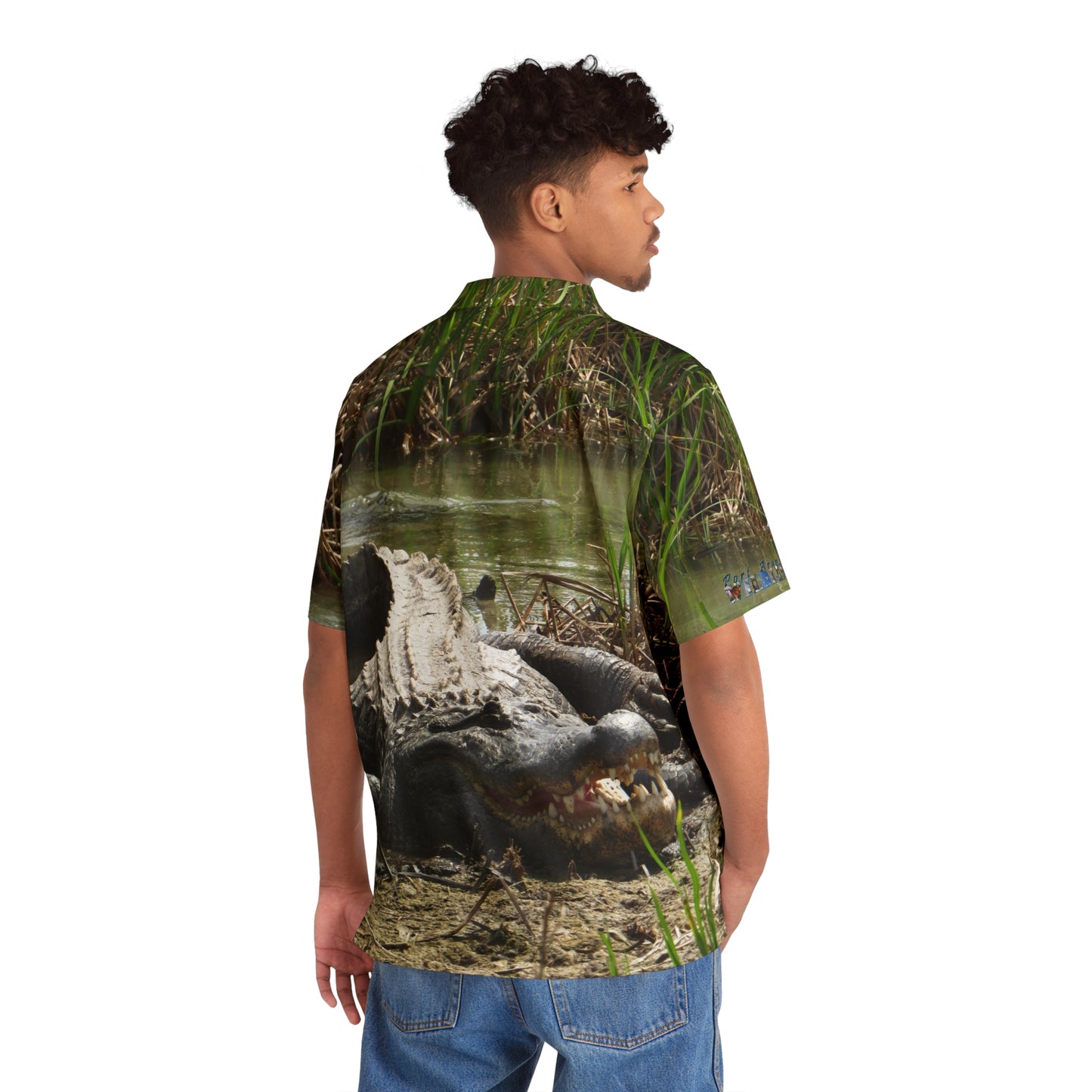 Hawaiian Shirt - Boots the Famous Alligator of Port Aransas
