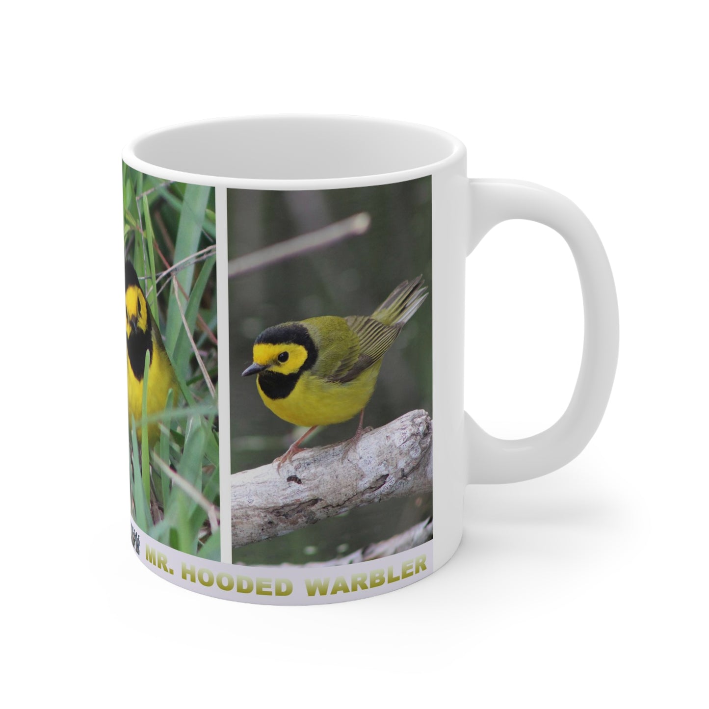Wonderful Warblers Collection ♥ Mr Hooded Warbler ♥ Ceramic Mug 11oz
