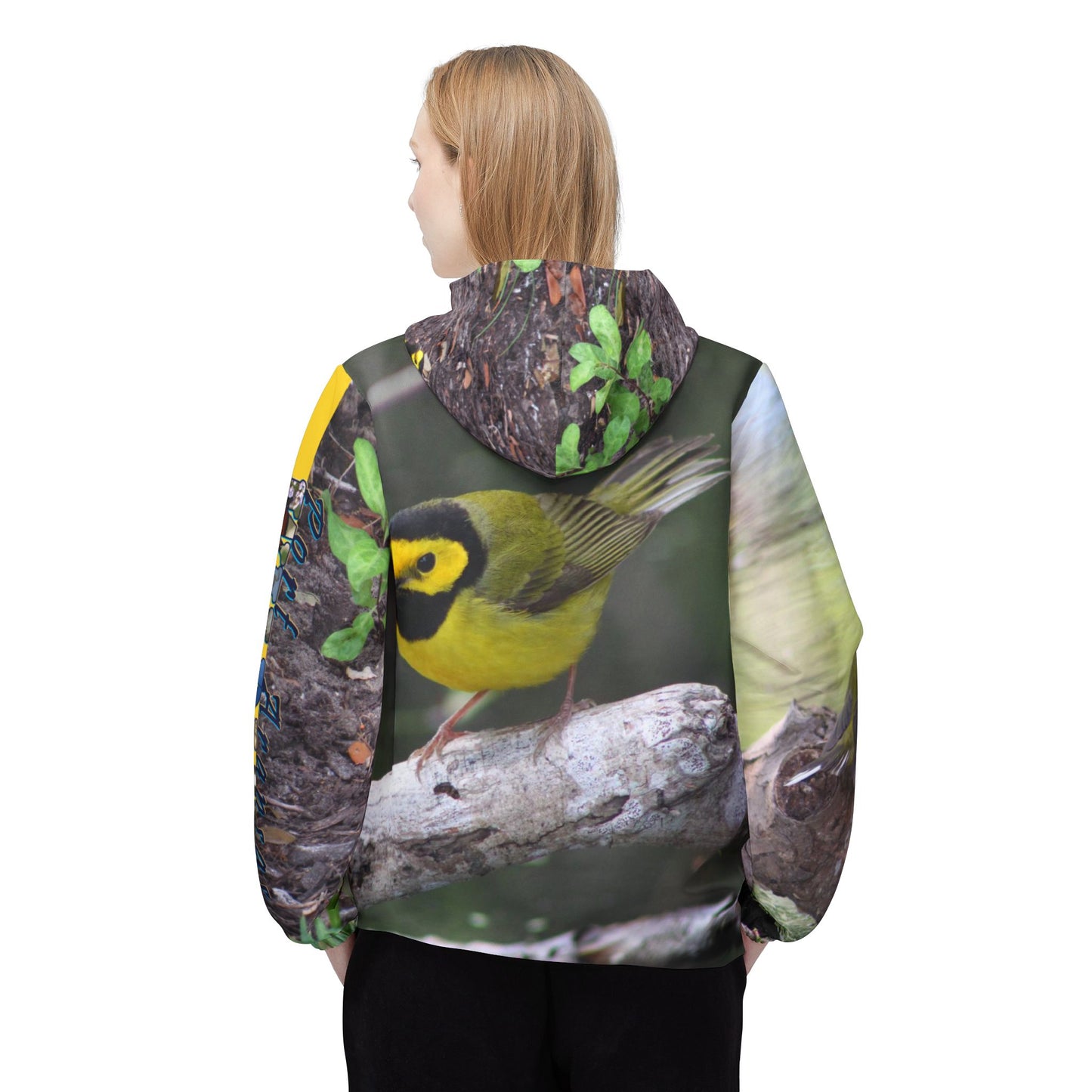Hooded Warblers Windbreaker Jacket - Port Aransas Wildlife Bird Migration Celebration