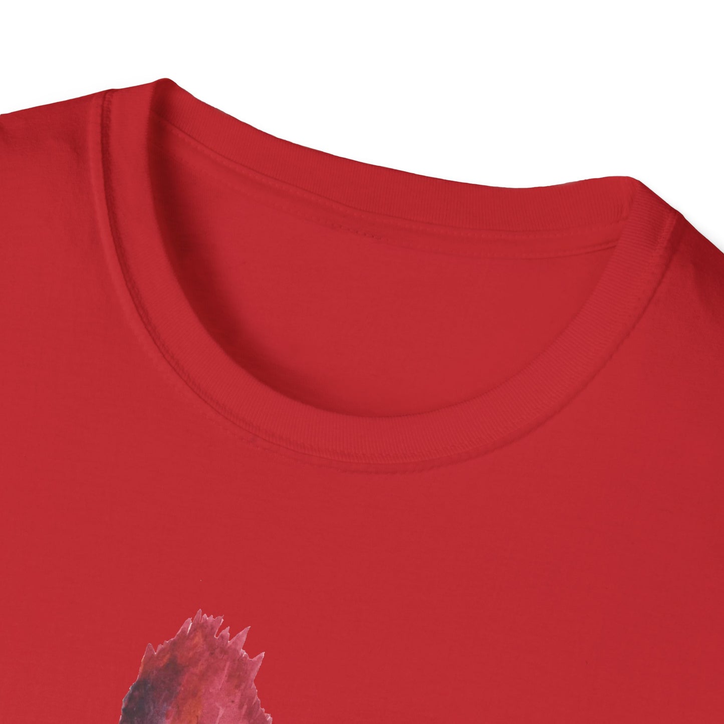 Vermilion Flycatcher Art T-Shirt Design Port Aransas Wildlife