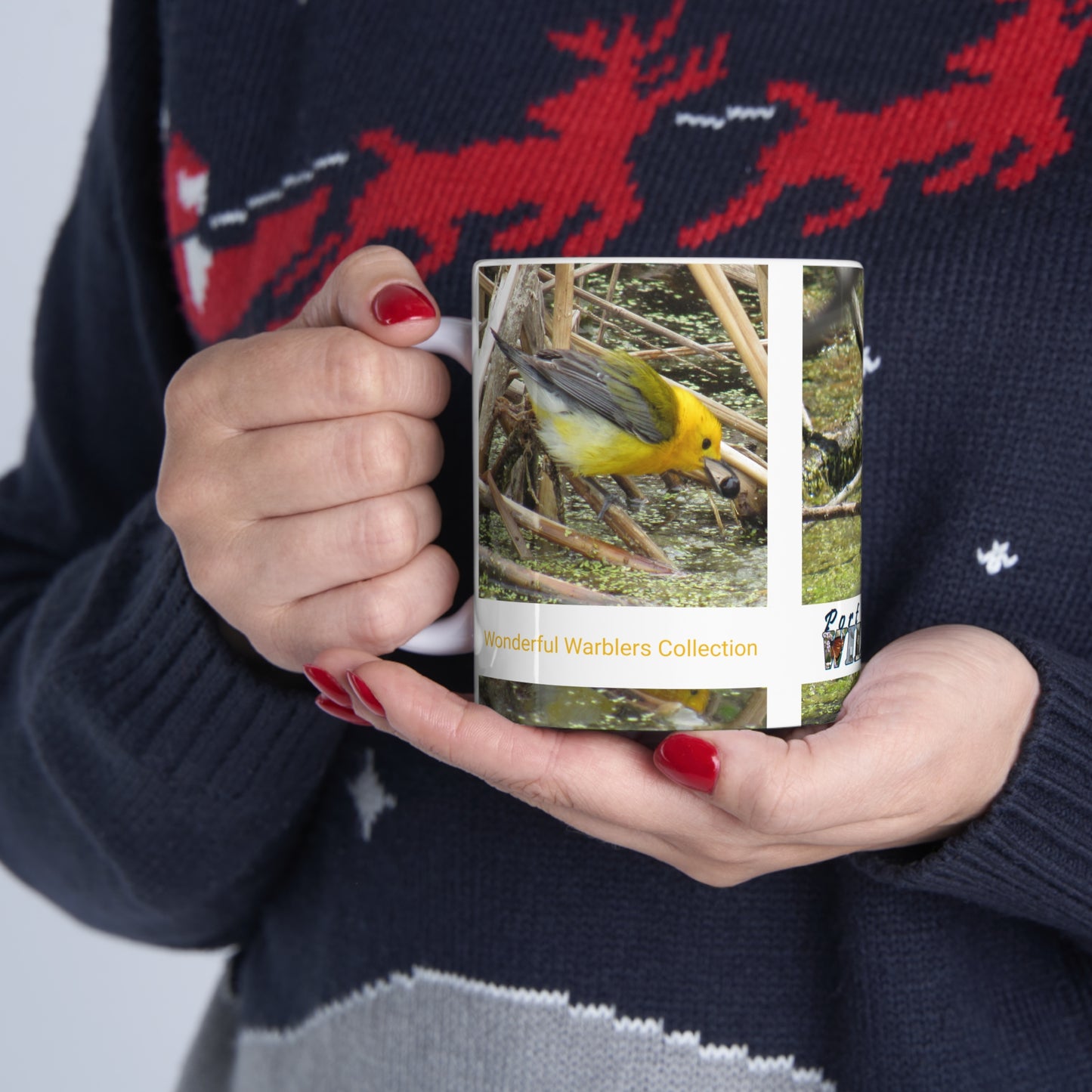Wonderful Warblers Collection ♥ Prothonotary Warbler ♥ Ceramic Mug 11oz