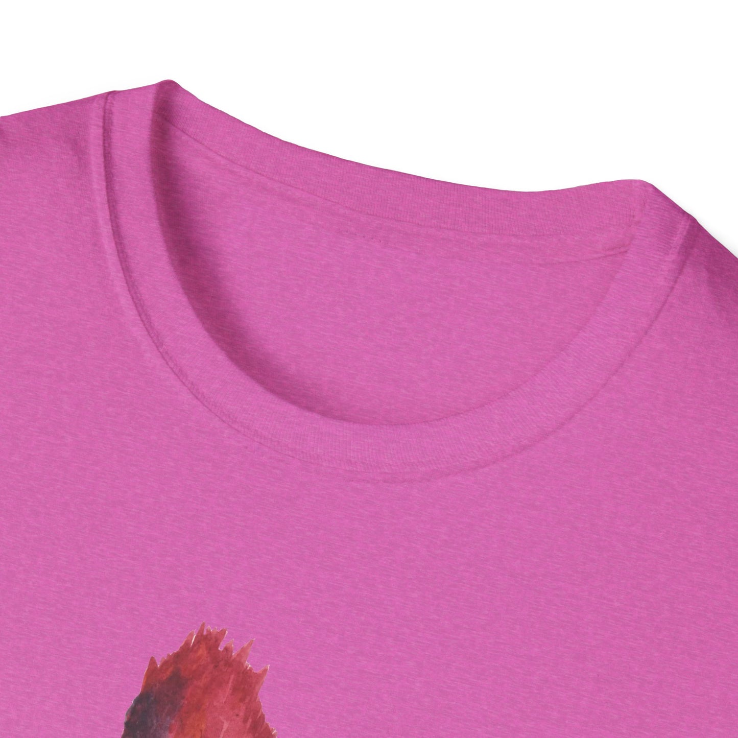Vermilion Flycatcher Art T-Shirt Design Port Aransas Wildlife