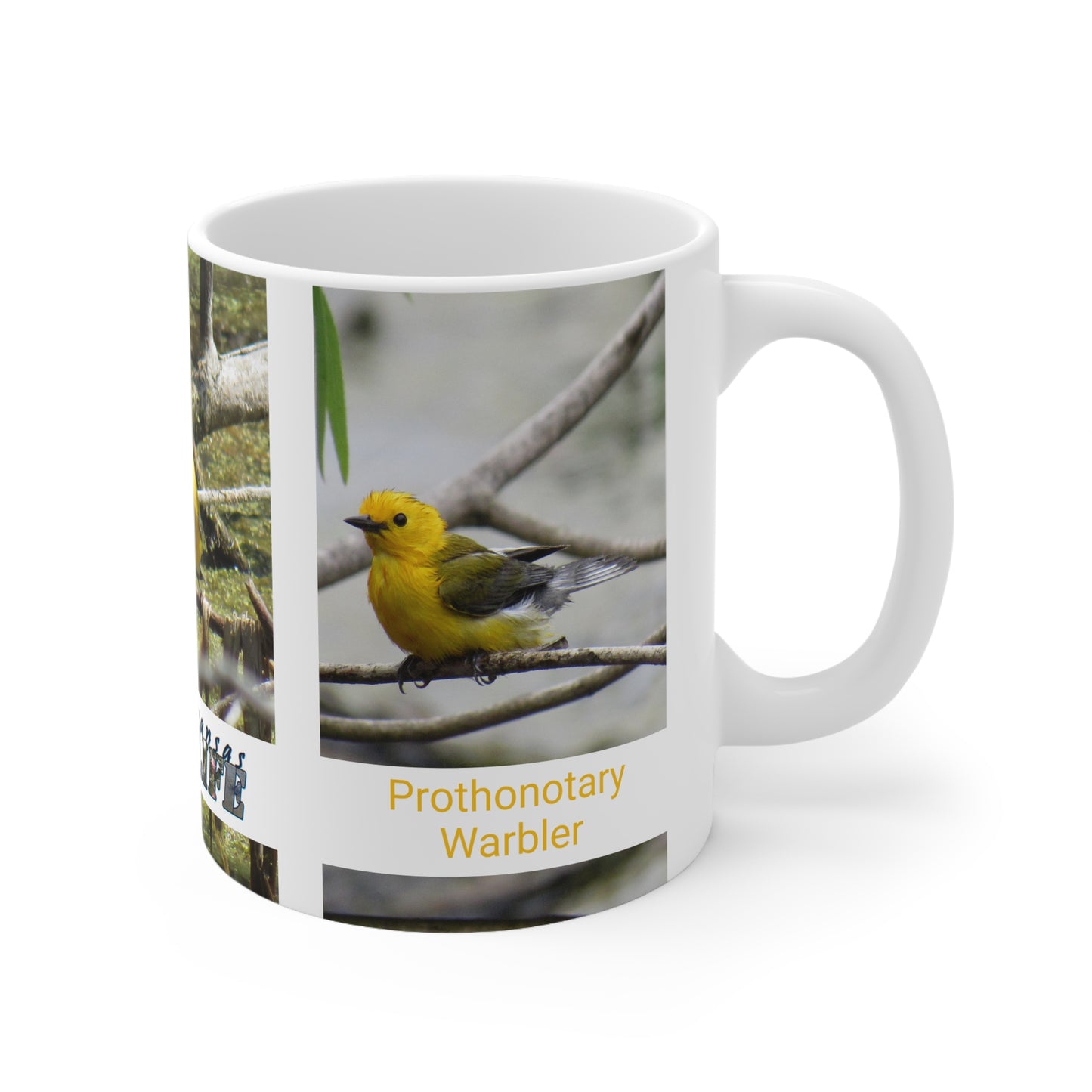 Wonderful Warblers Collection ♥ Prothonotary Warbler ♥ Ceramic Mug 11oz