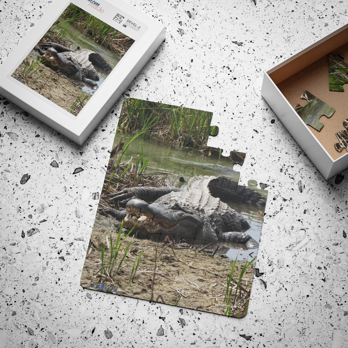 Kids' Puzzle 30-Piece - Boots the Port Aransas Alligator Superstar