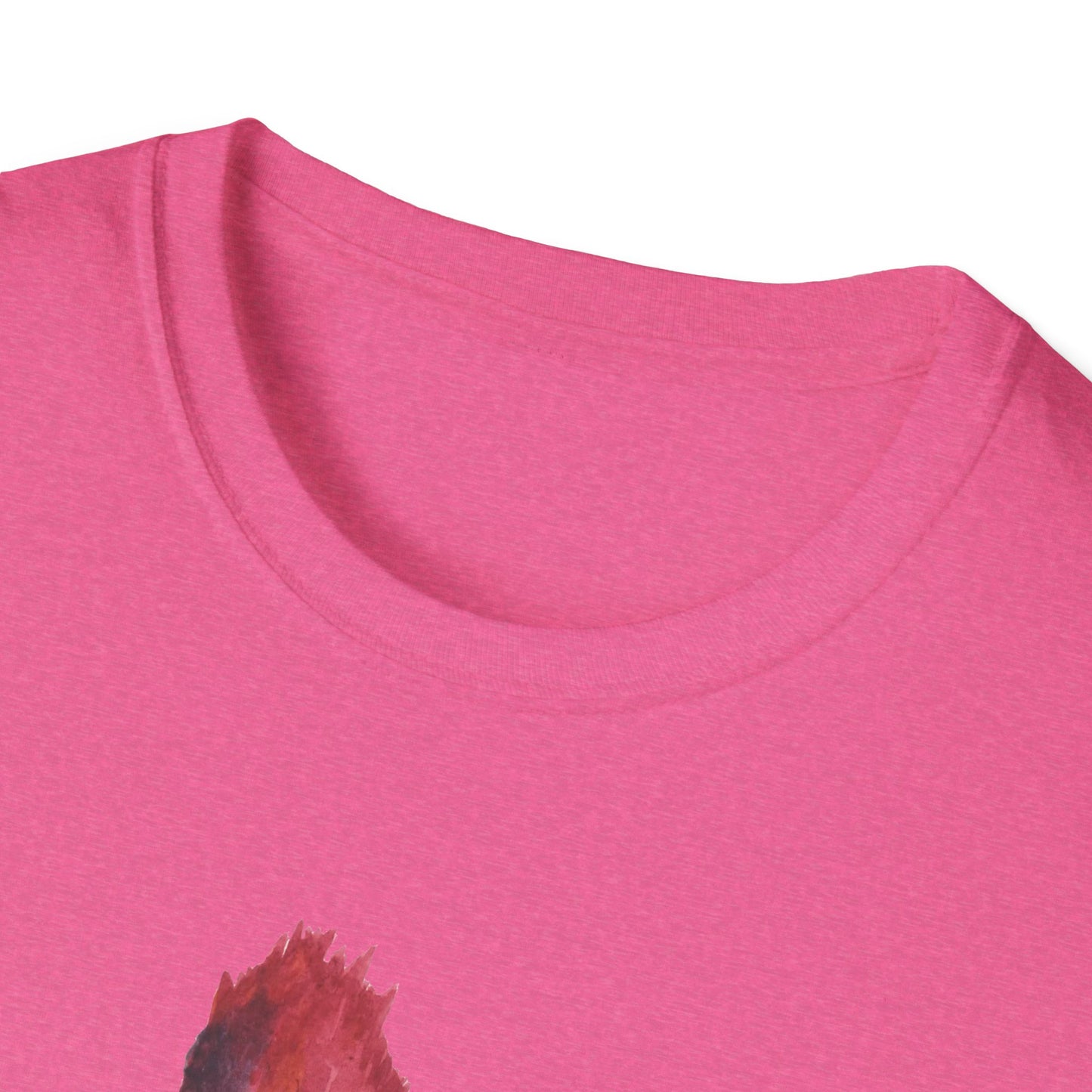 Vermilion Flycatcher Art T-Shirt Design Port Aransas Wildlife