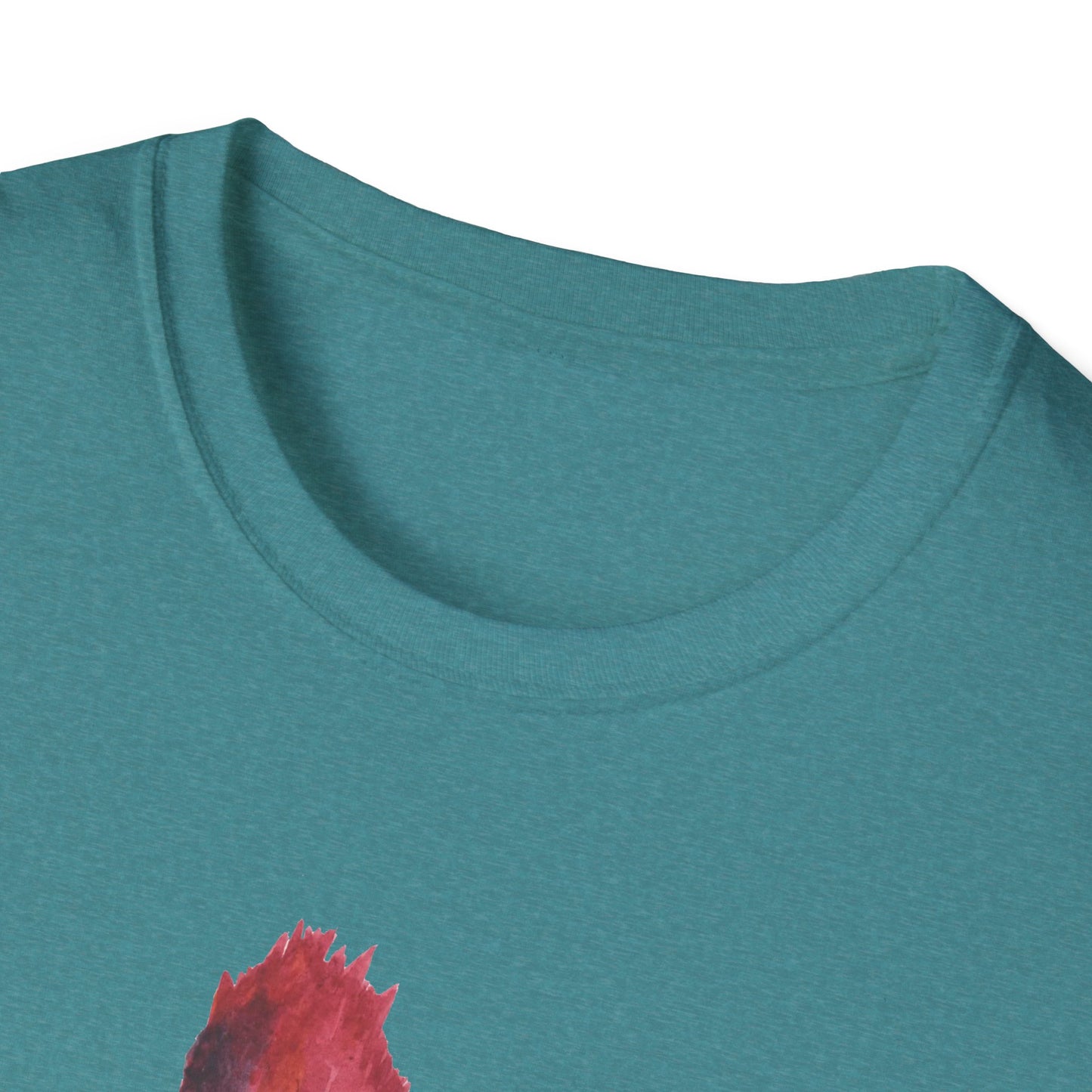 Vermilion Flycatcher Art T-Shirt Design Port Aransas Wildlife