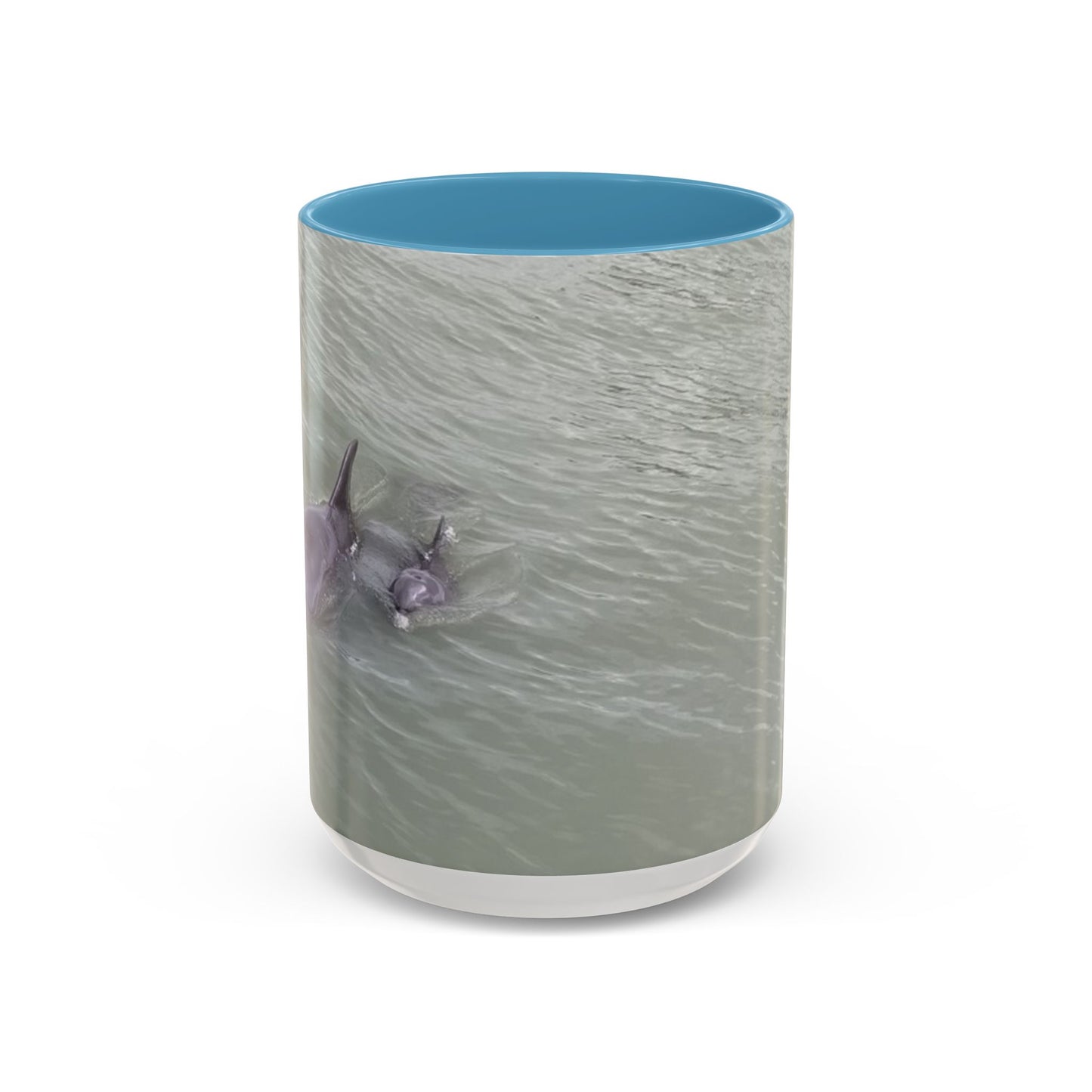 Coffee Mug - Mom and Baby Dolphin at Robert's Point Park
