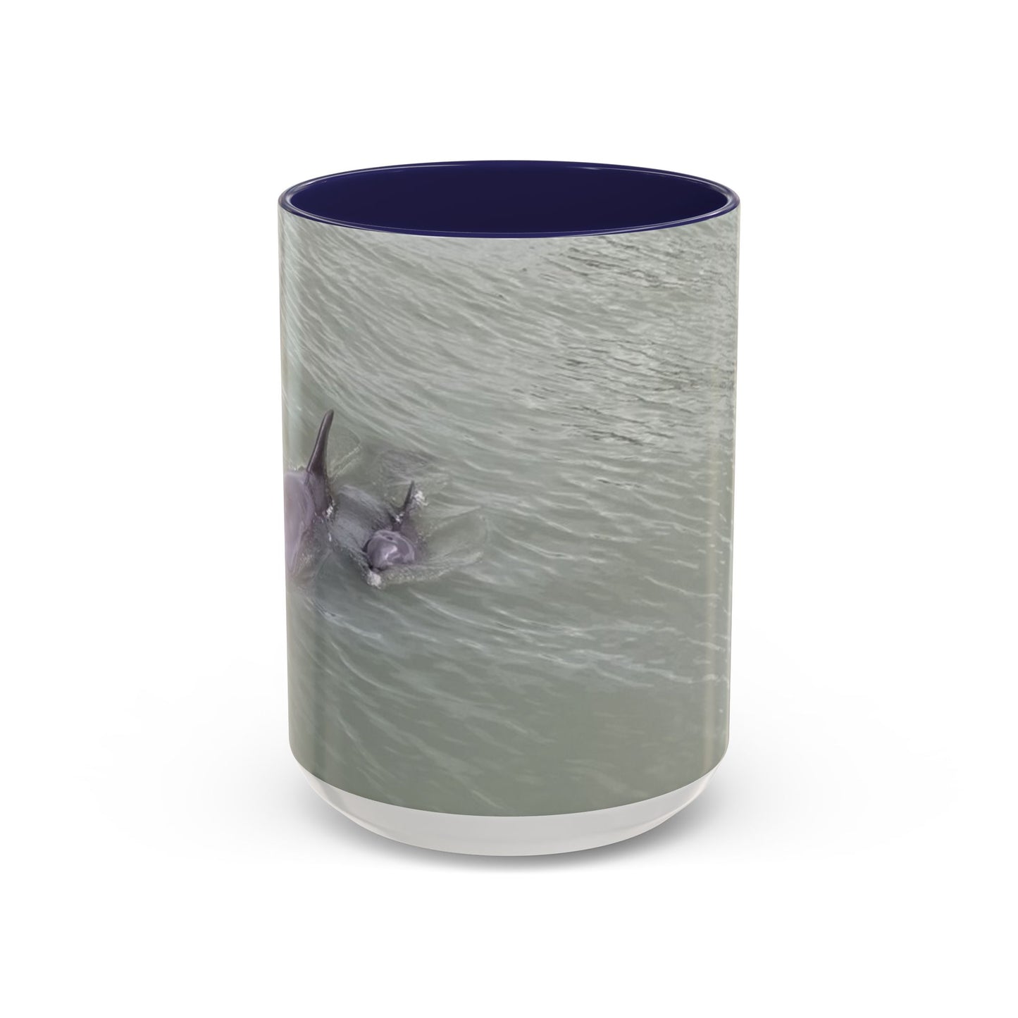 Coffee Mug - Mom and Baby Dolphin at Robert's Point Park