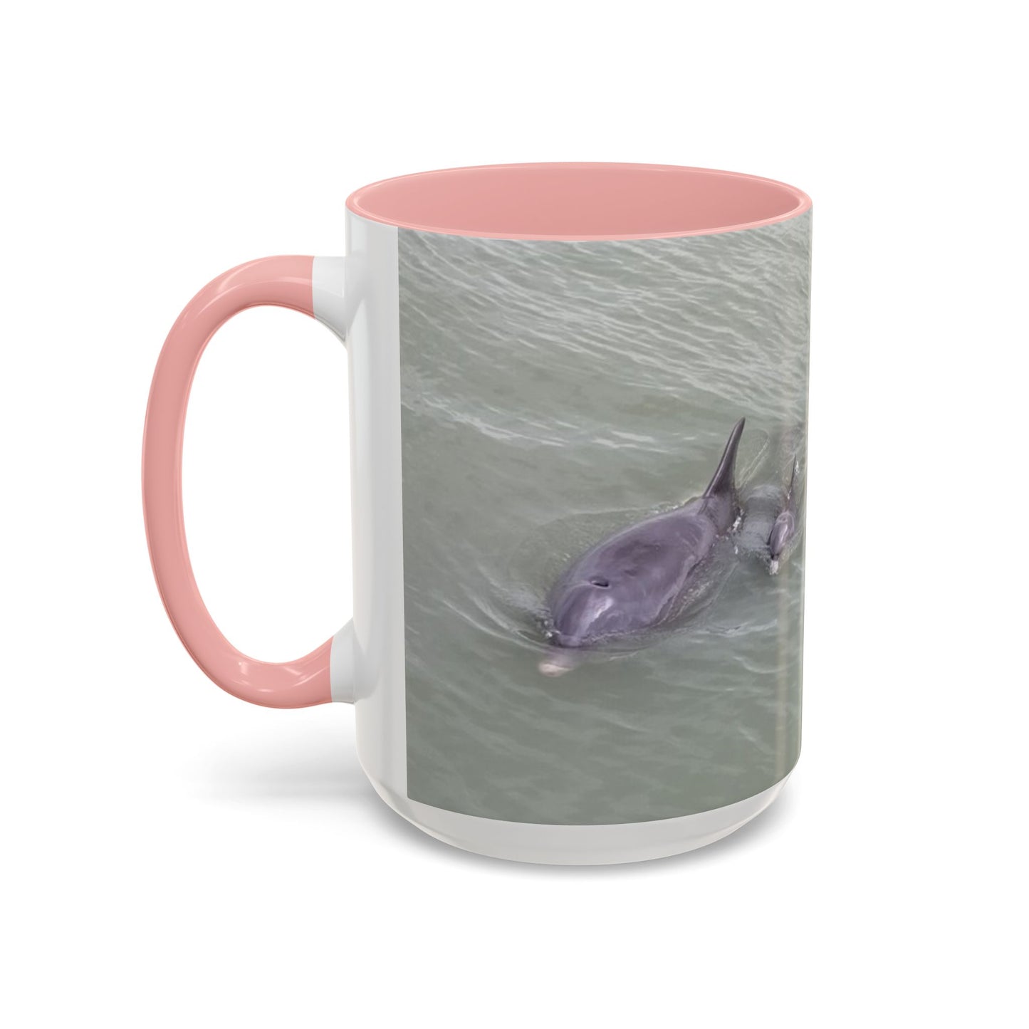 Coffee Mug - Mom and Baby Dolphin at Robert's Point Park