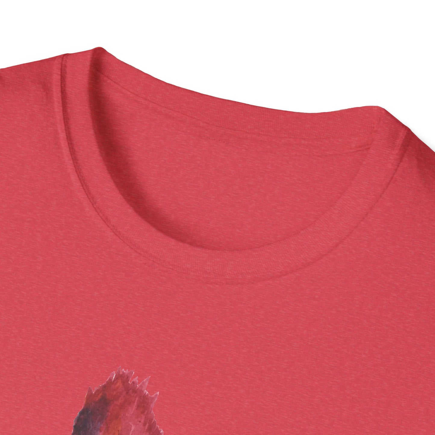 Vermilion Flycatcher Art T-Shirt Design Port Aransas Wildlife
