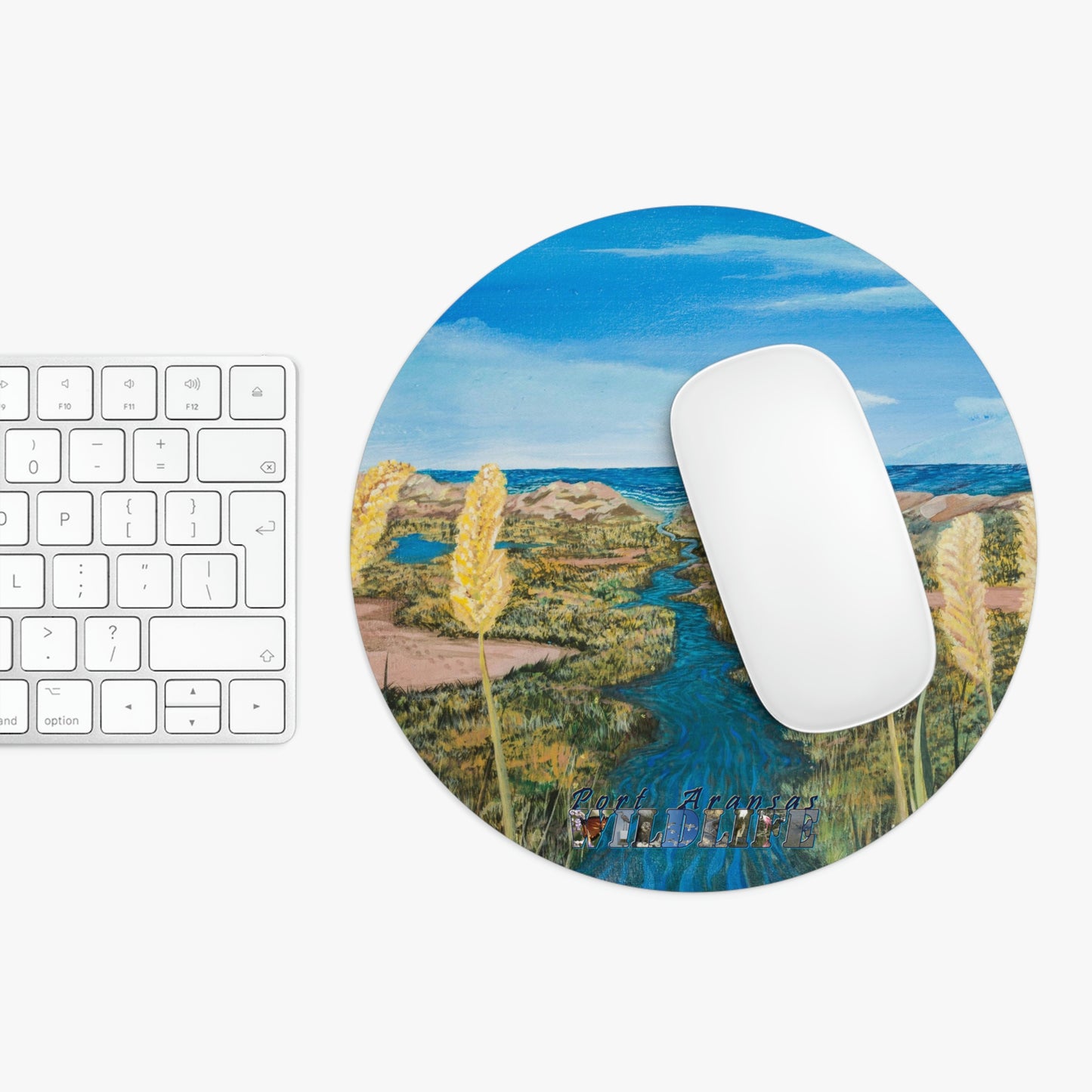 Beachlife in Paradise Port Aransas Wildlife Mouse Pad