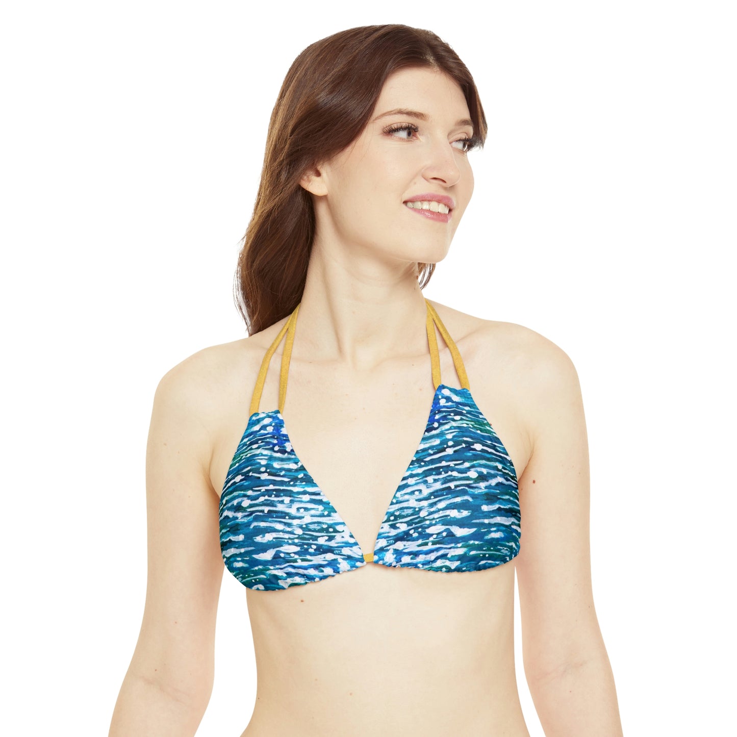 Ocean Breeze Beach Life Strappy Bikini Set