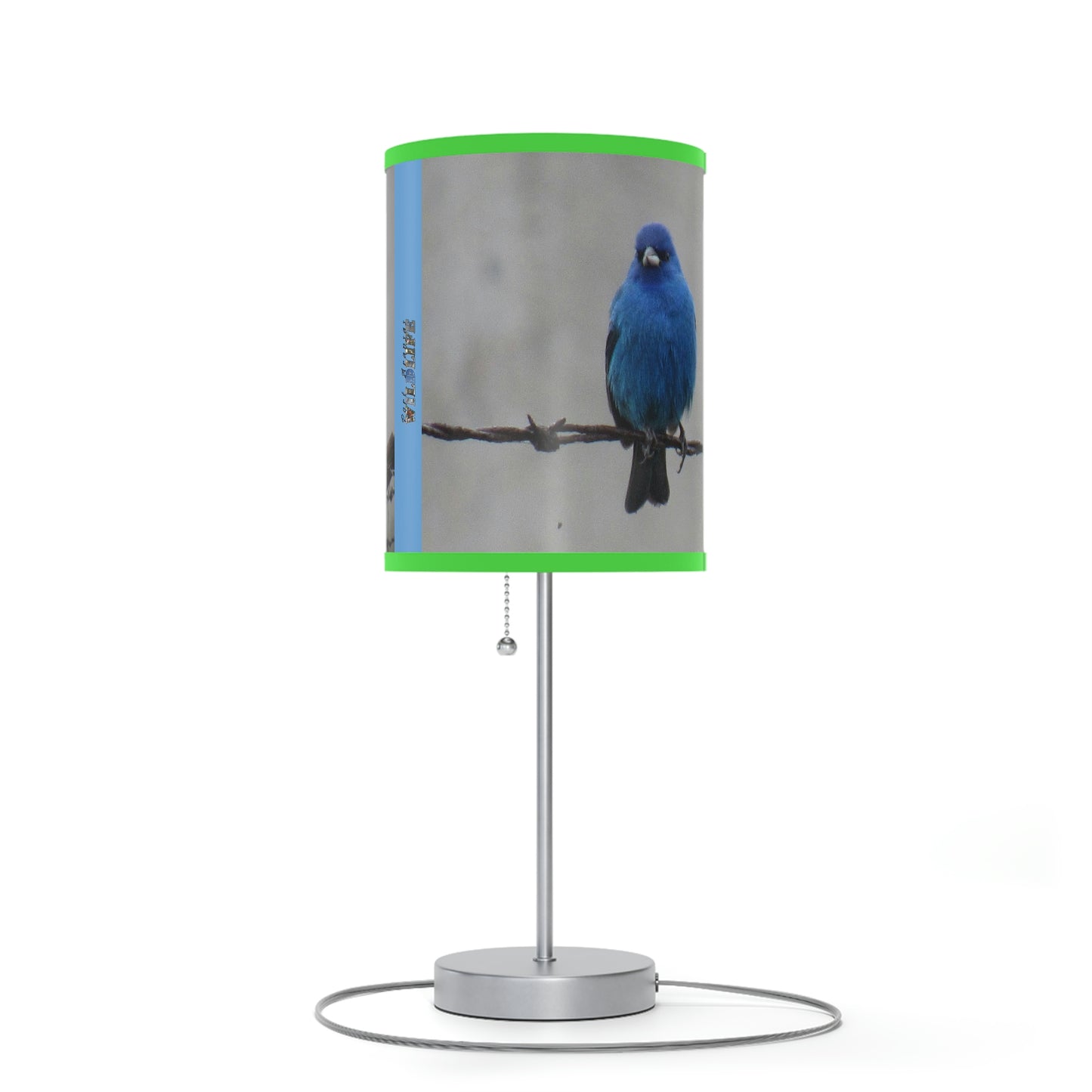 Indigo Buntings Lamp on a Stand, US|CA plug
