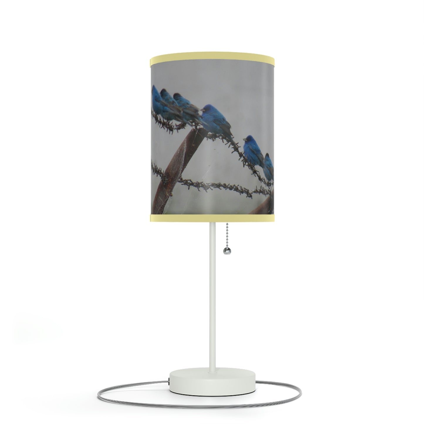 Indigo Buntings Lamp on a Stand, US|CA plug