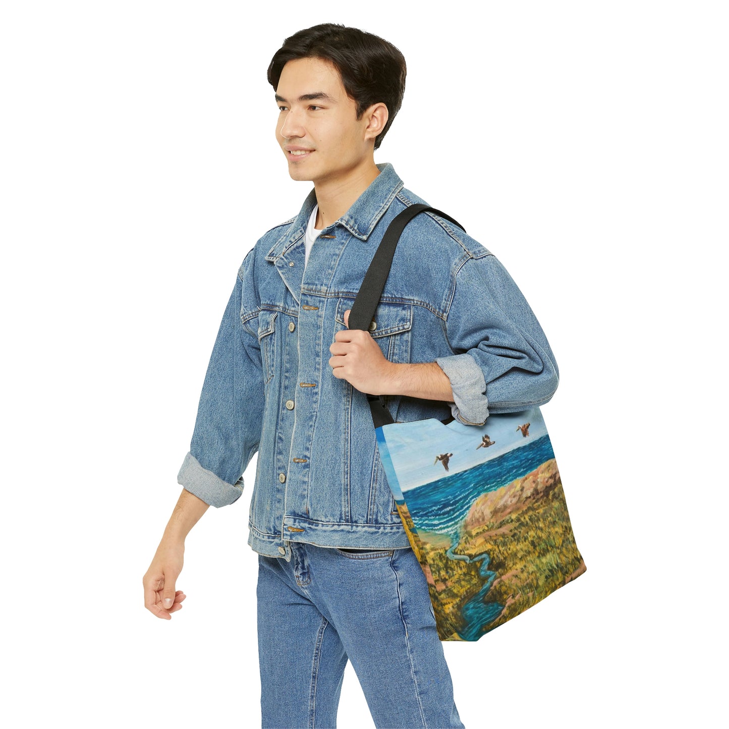 Once Upon A Time in Port Aransas Adjustable Tote Bag
