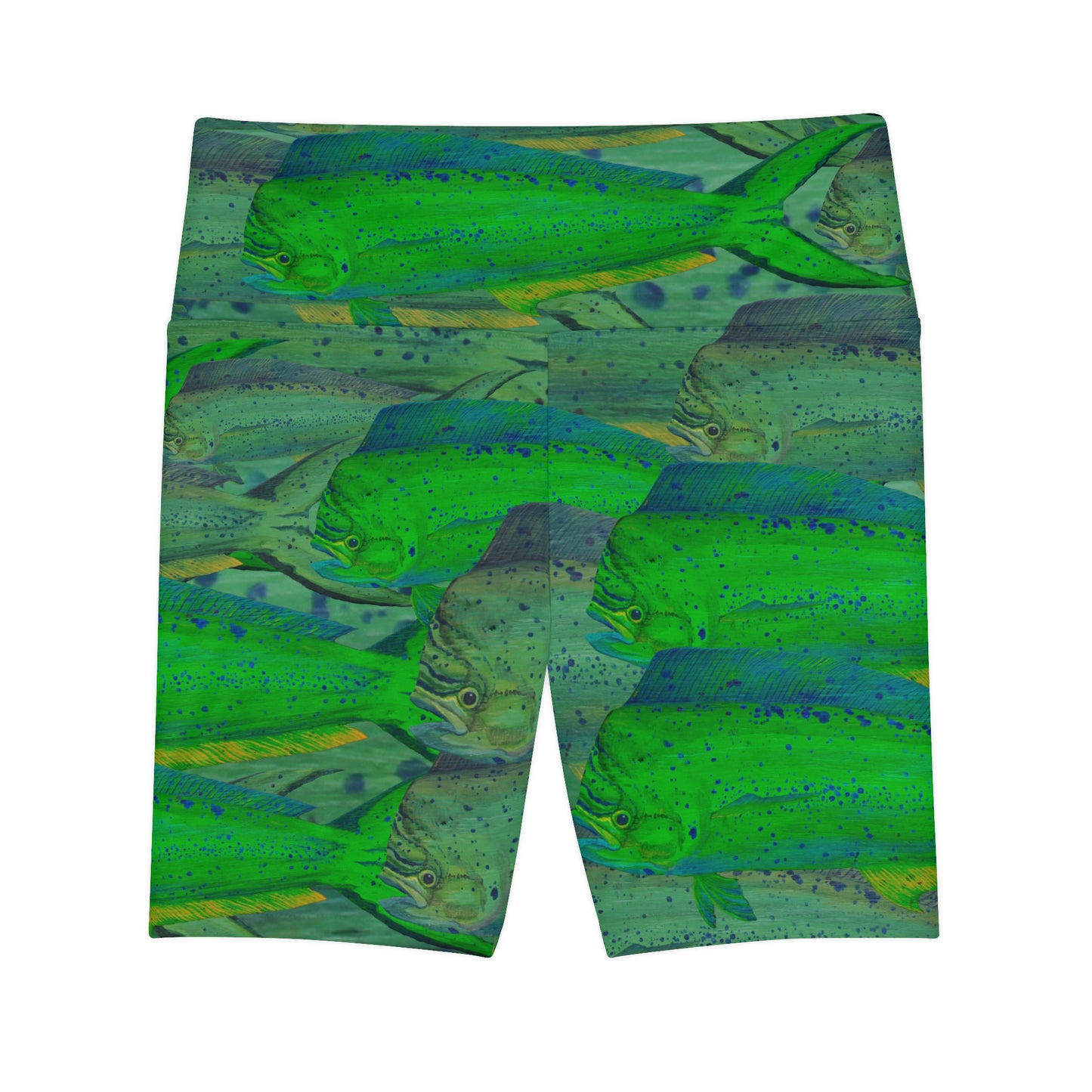 Mahi-Mahi Dolphin Dorado School Women's Workout Shorts