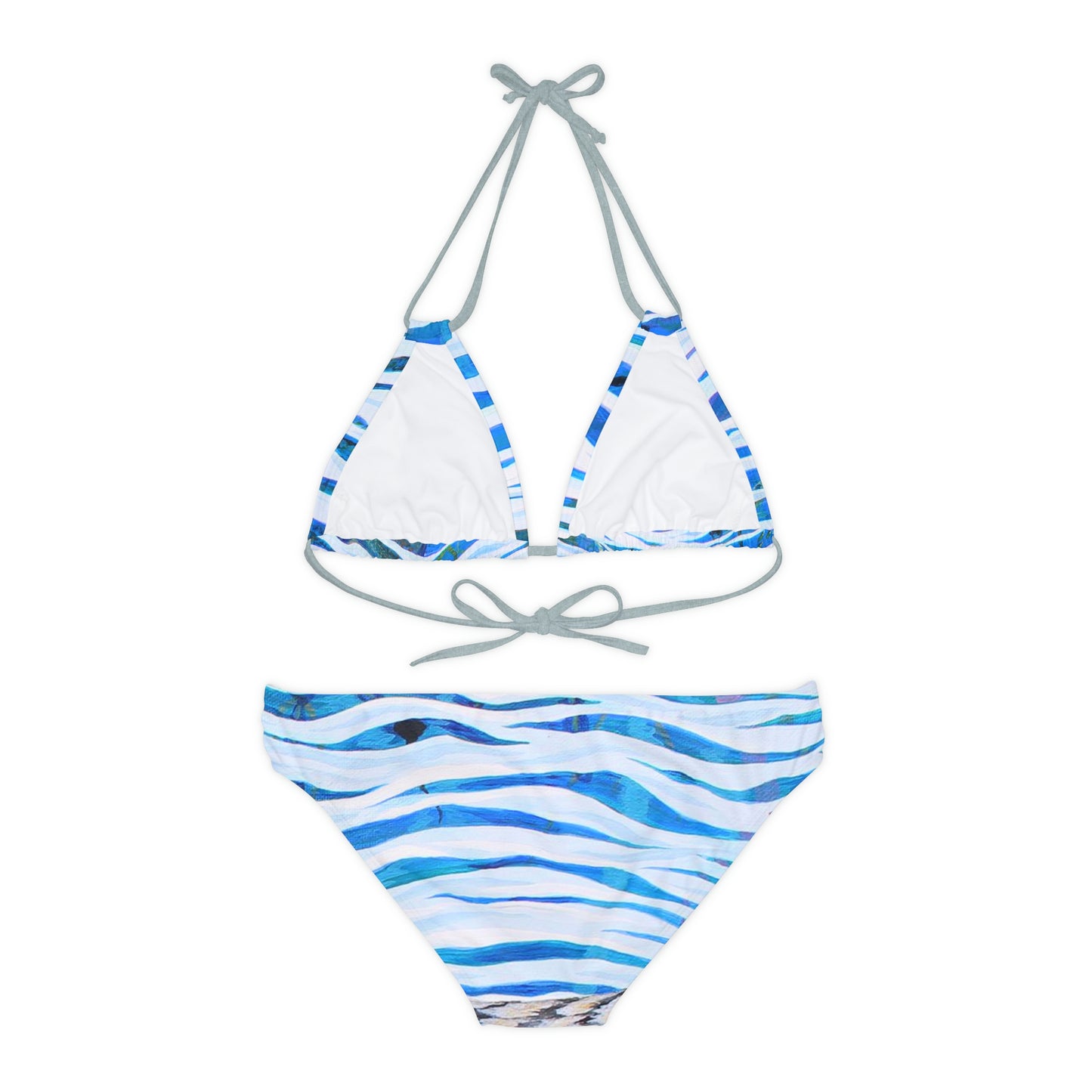 Aquatic Life Strappy Bikini Set