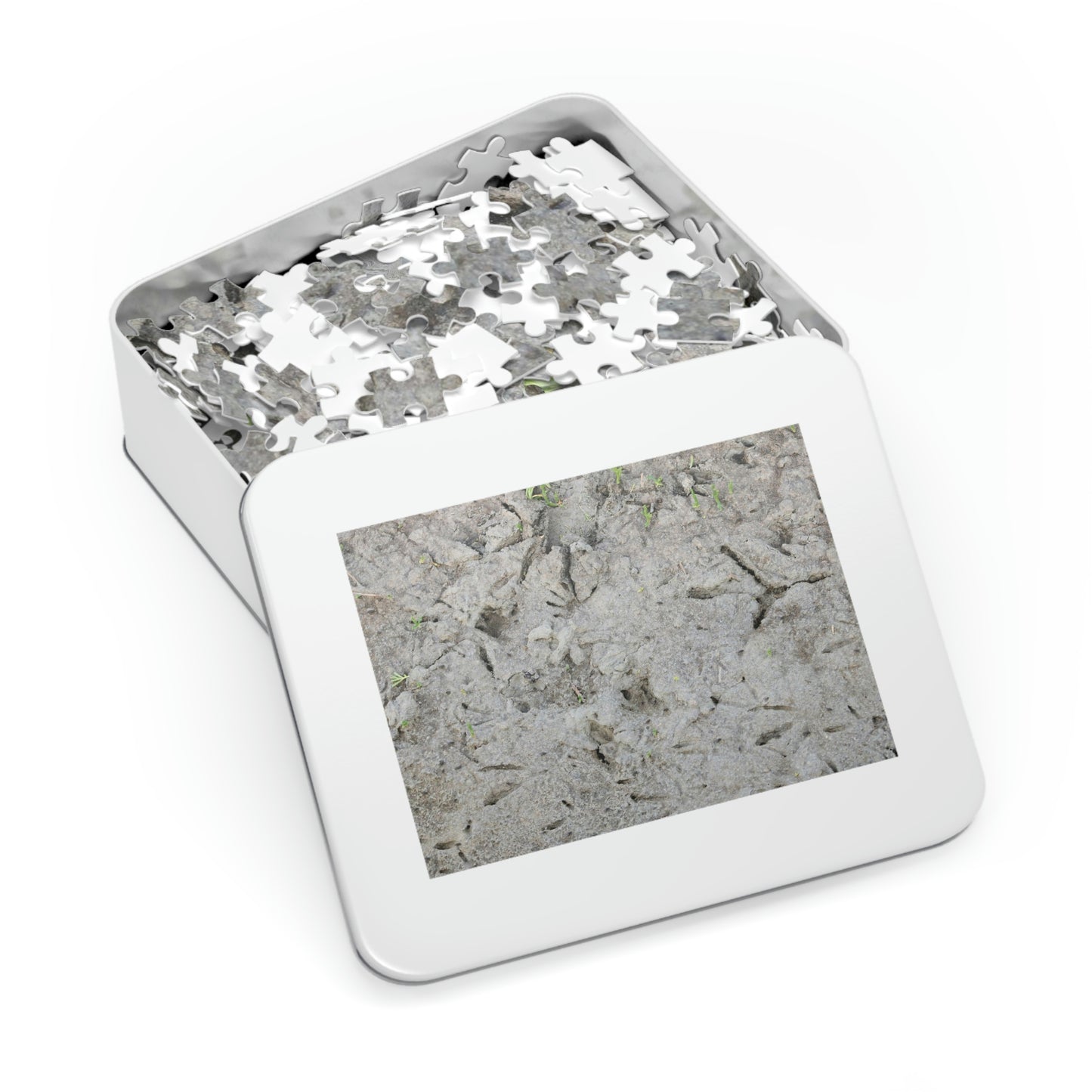 Whooping Crane Footprints at Charlie's Pasture Jigsaw Puzzle (30, 110, 252, 500,1000-Piece)