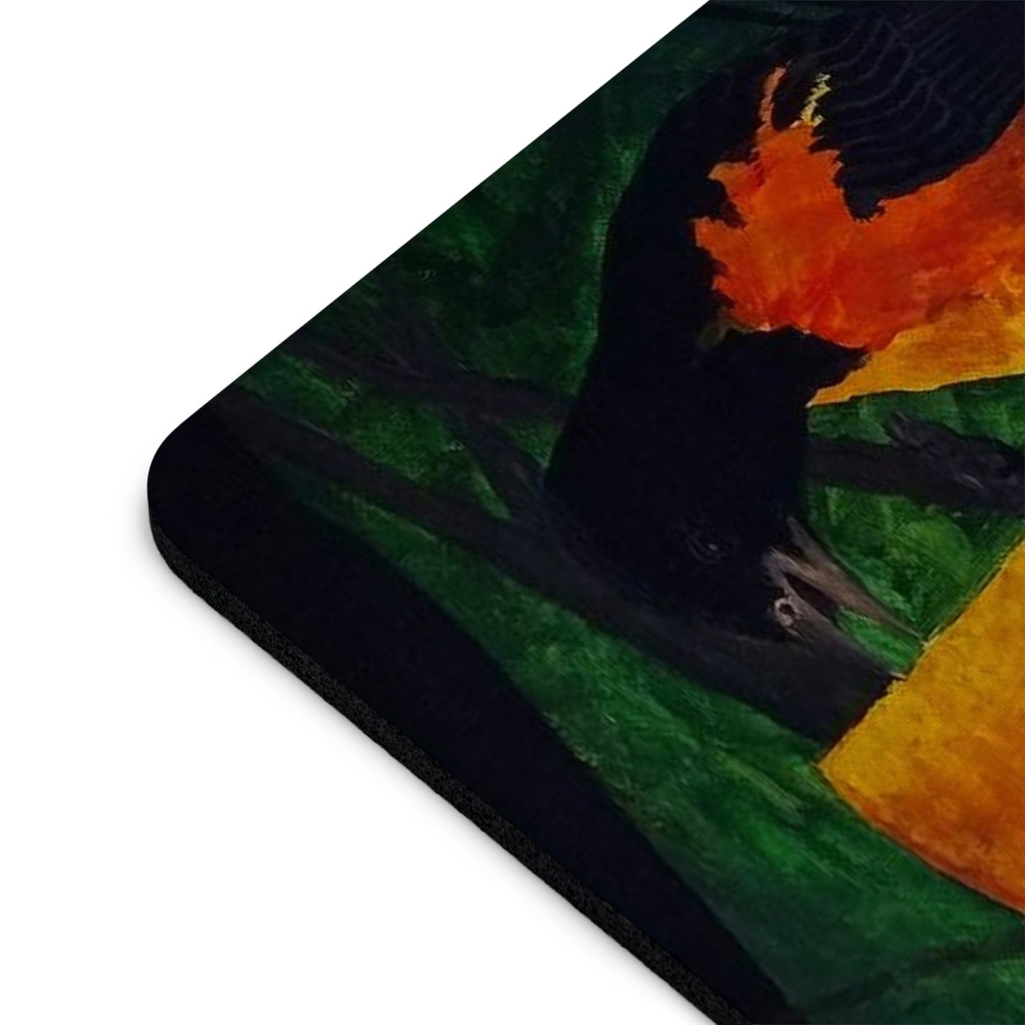 Oriole with an Orange Port Aransas Wildlife Mouse Pad