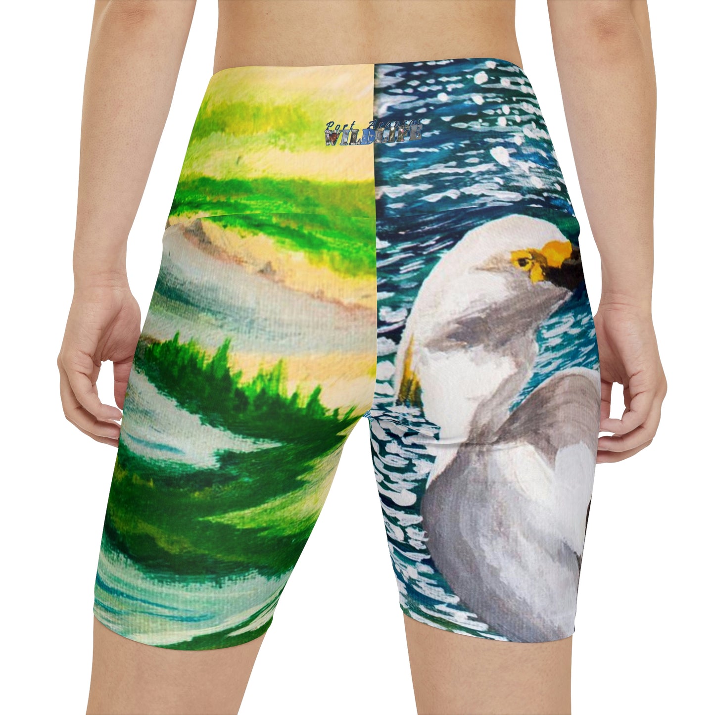Egret Art Women's Workout Shorts
