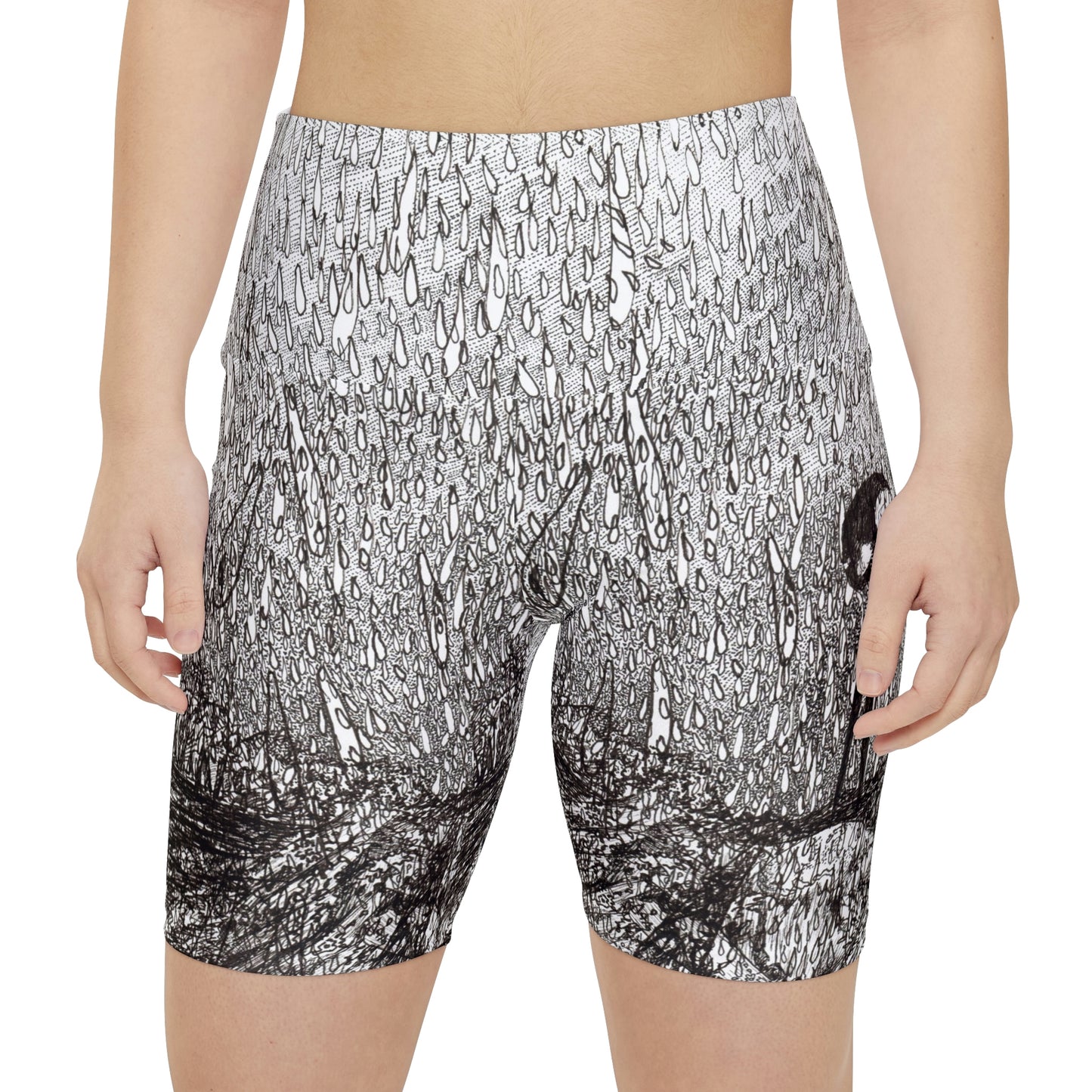 Saga of a Stilt - Flooded Out - Women's Workout Shorts
