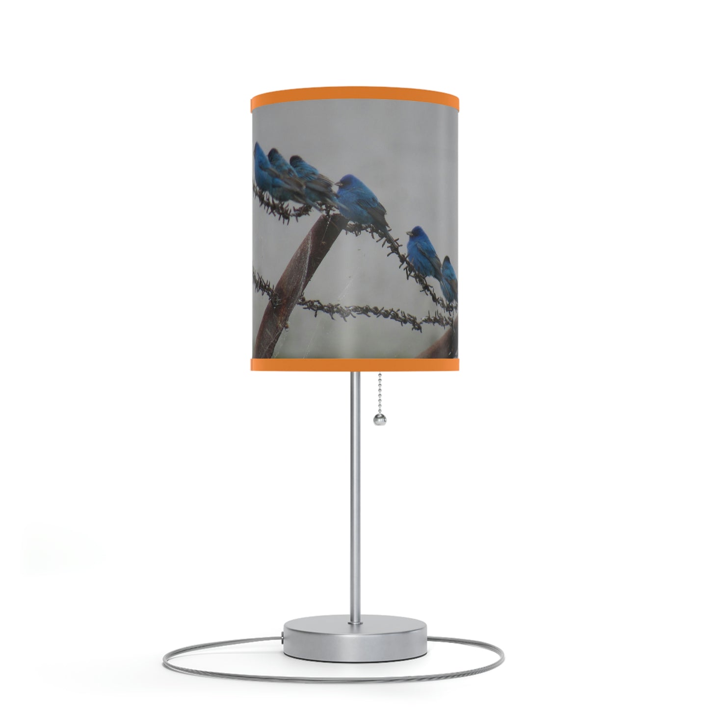 Indigo Buntings Lamp on a Stand, US|CA plug