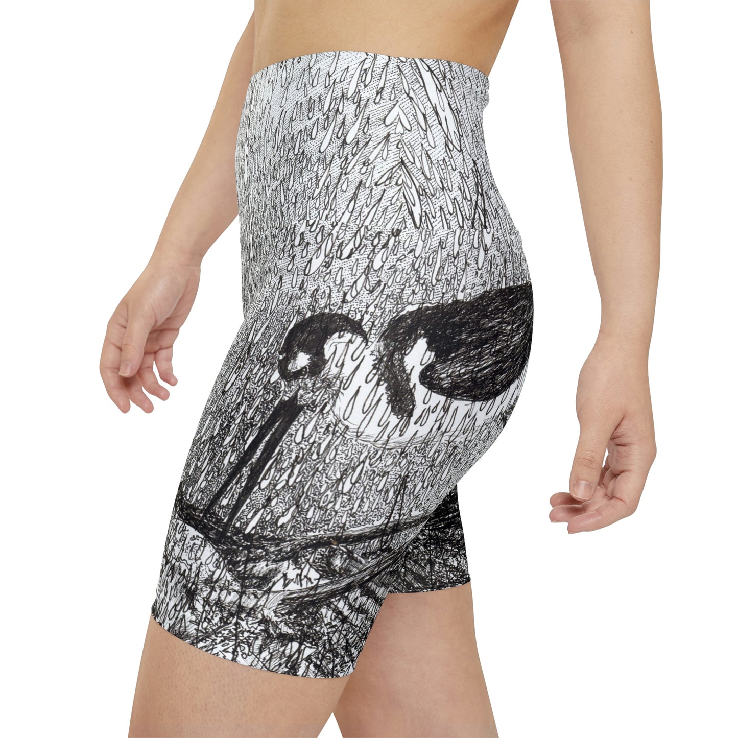 Saga of a Stilt - Flooded Out - Women's Workout Shorts