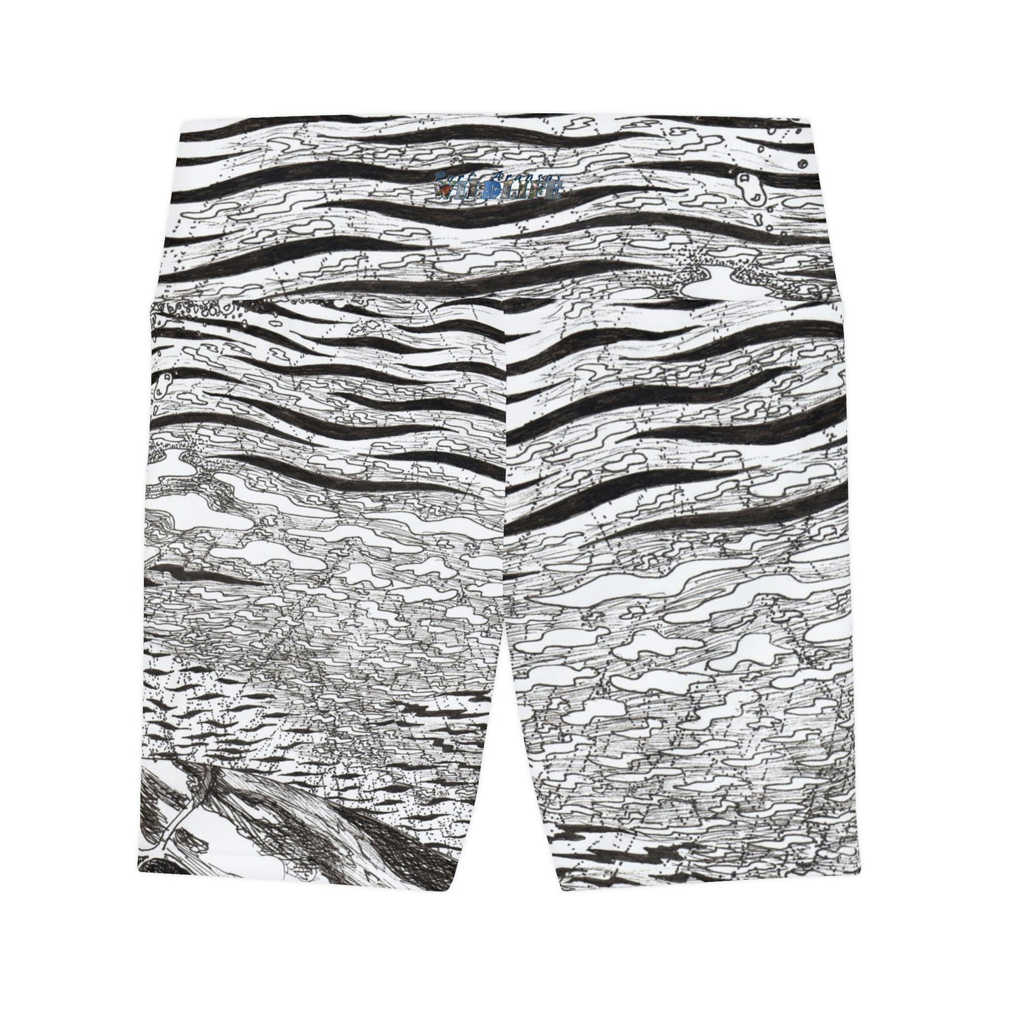 Turtle Light Sea Turtle Art Women's Workout Shorts