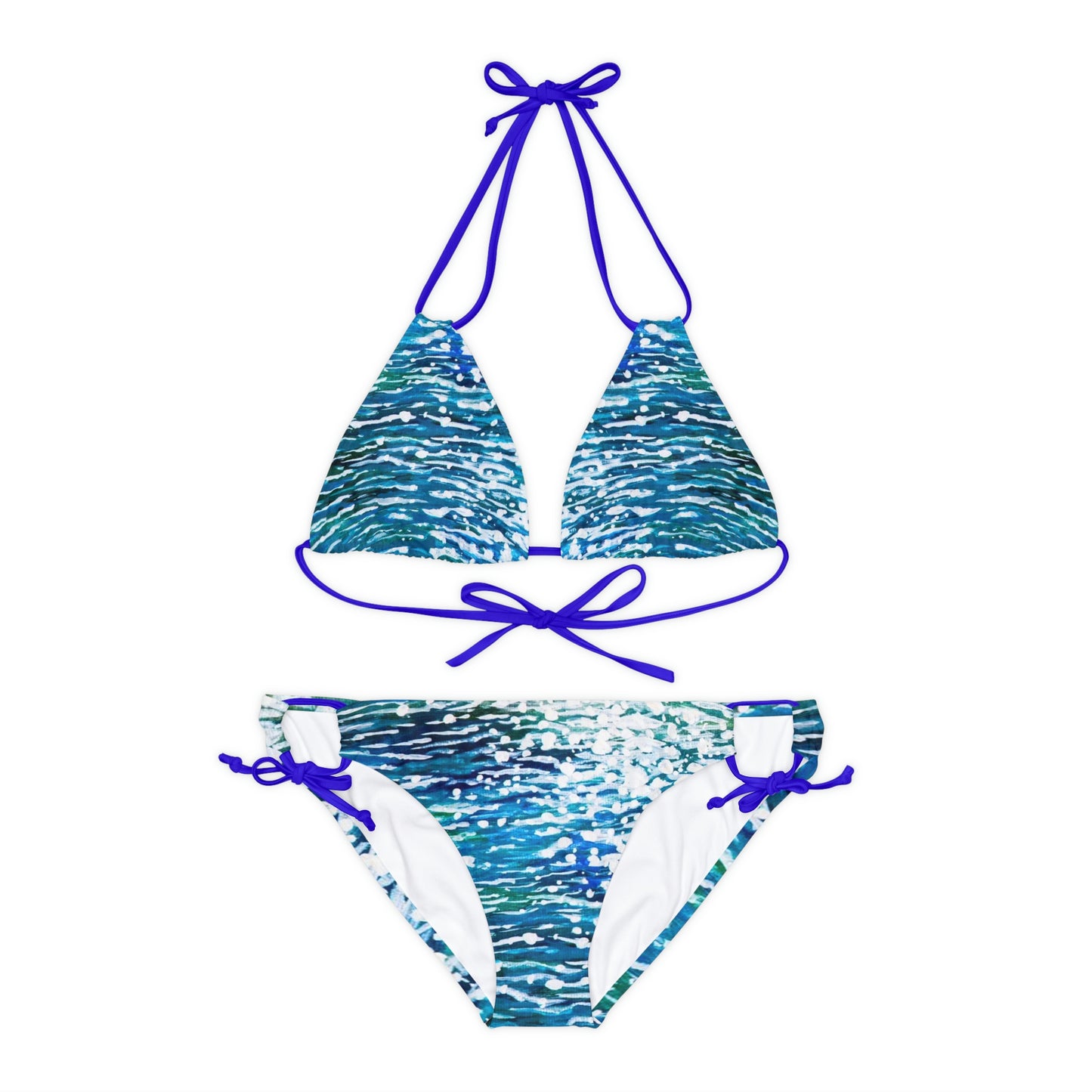 Ocean Breeze Beach Life Strappy Bikini Set