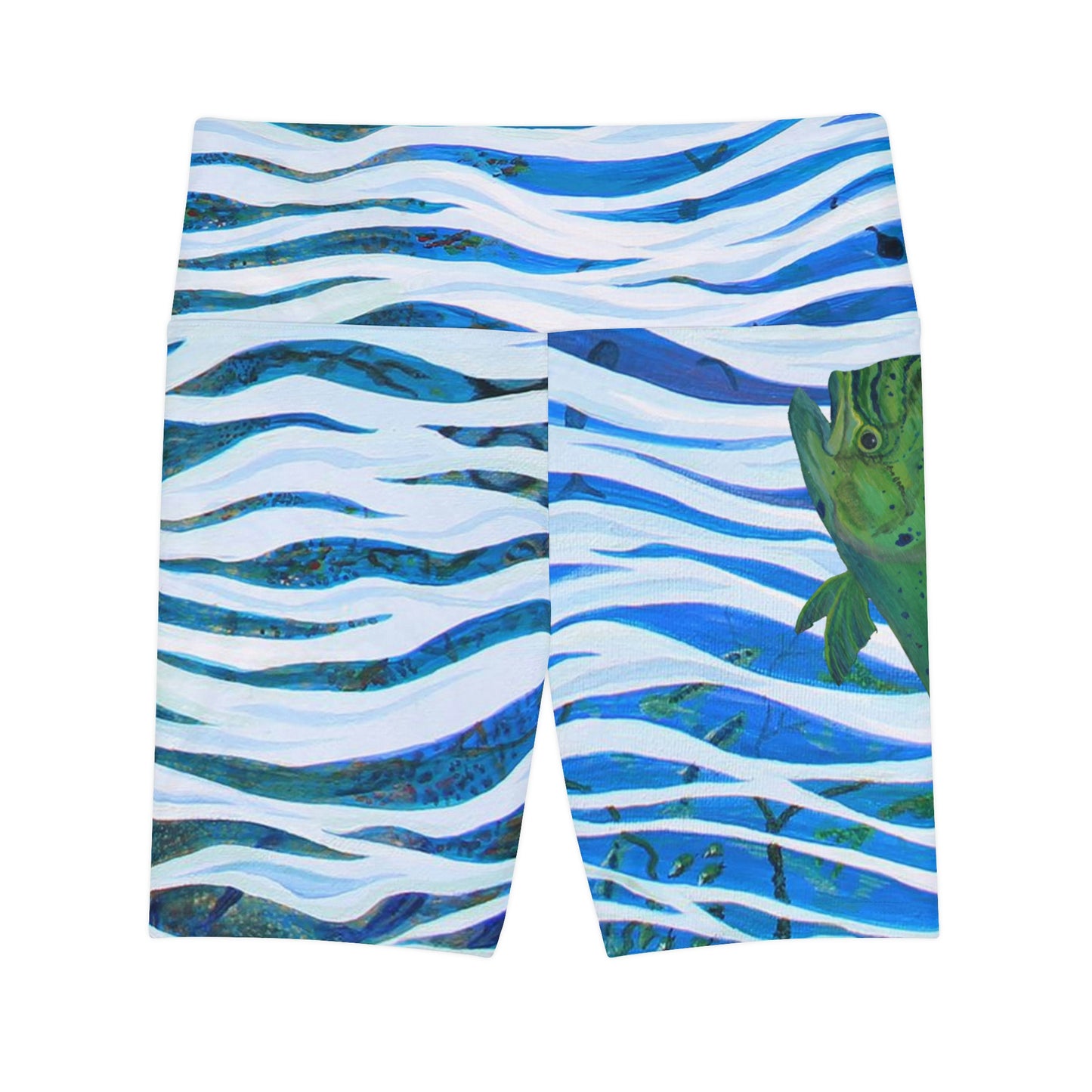 Mahi Dorado Water Art Women's Workout Shorts