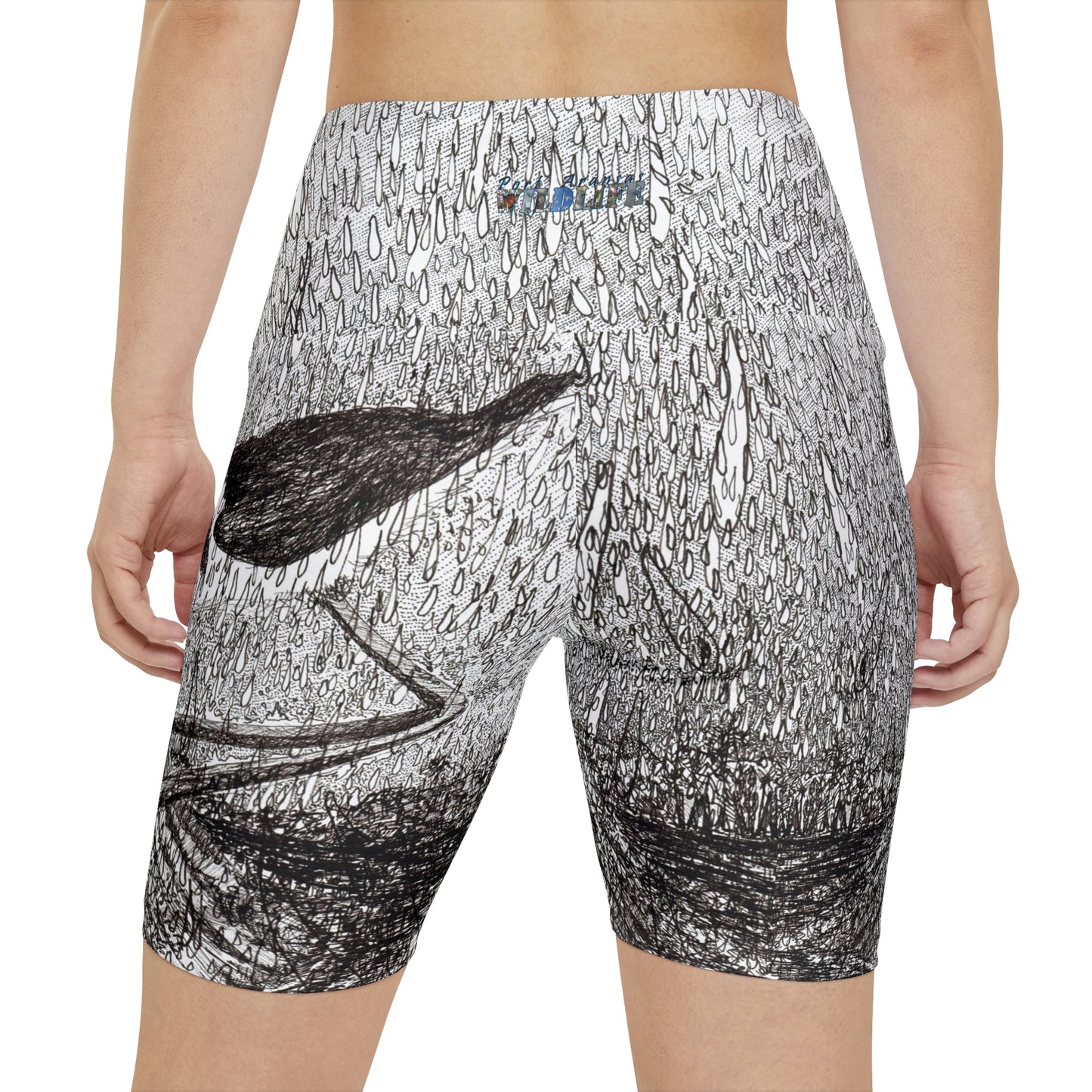 Saga of a Stilt - Flooded Out - Women's Workout Shorts