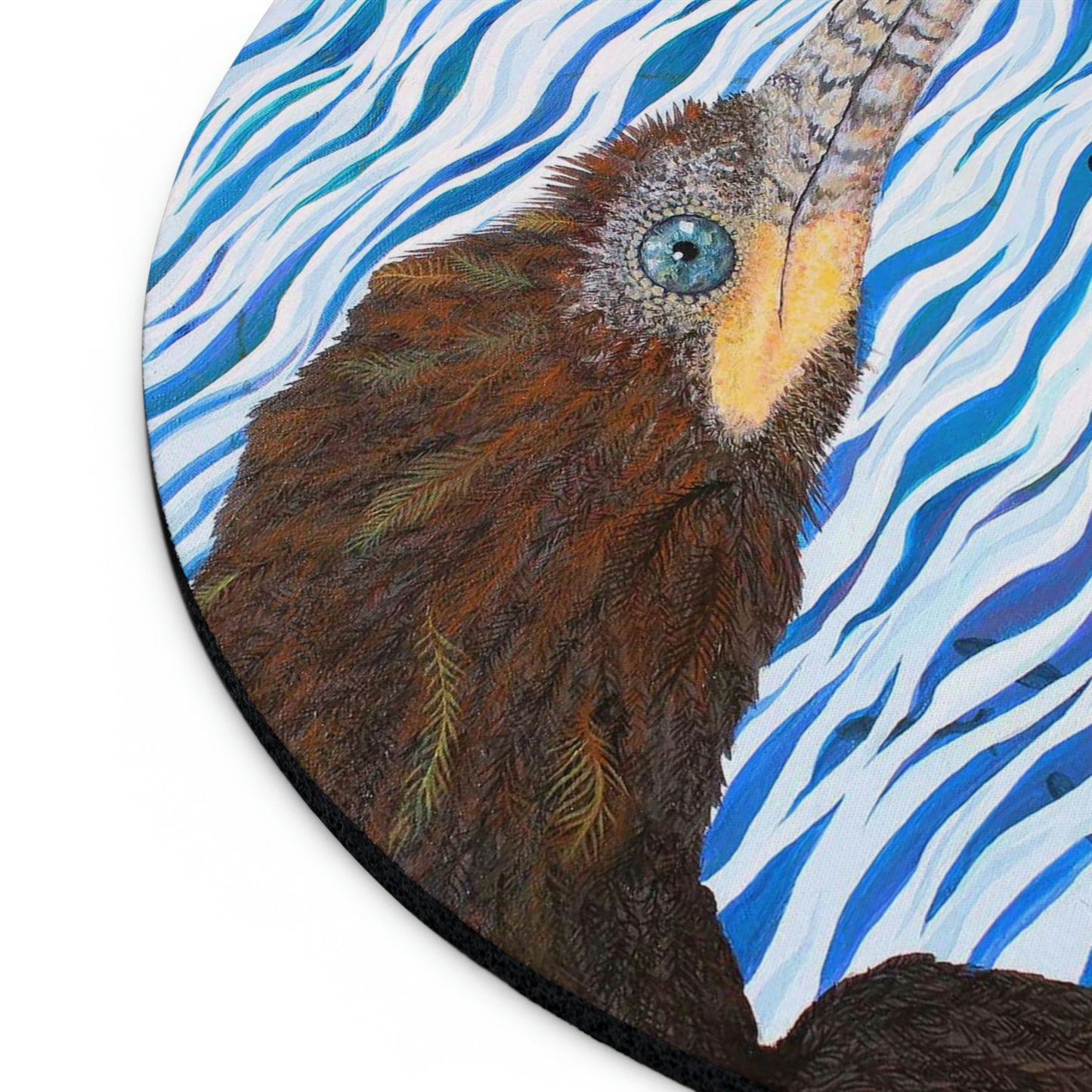 Cormorant in Paradise Port Aransas Wildlife Mouse Pad