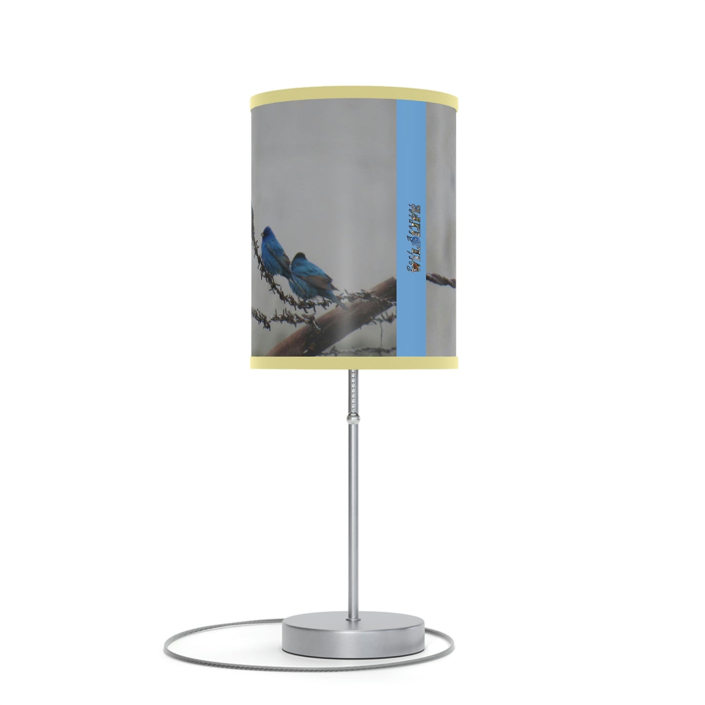 Indigo Buntings Lamp on a Stand, US|CA plug