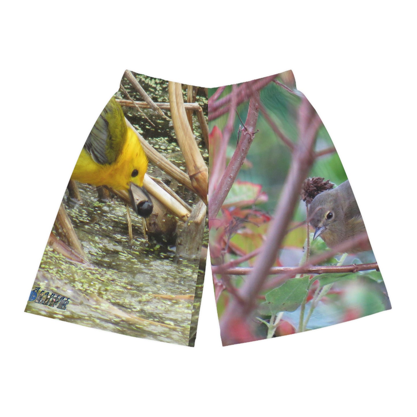 Warblers in Port Aransas Sports Shorts