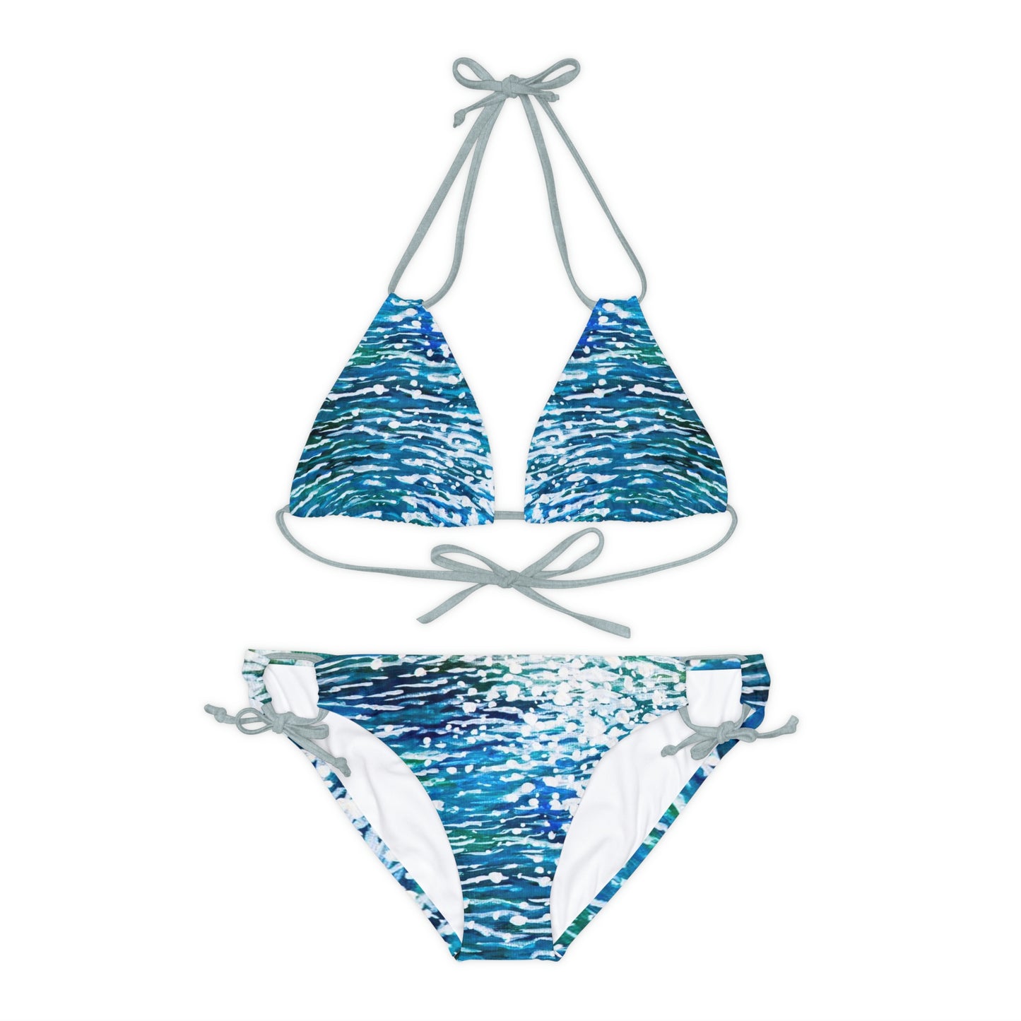 Ocean Breeze Beach Life Strappy Bikini Set