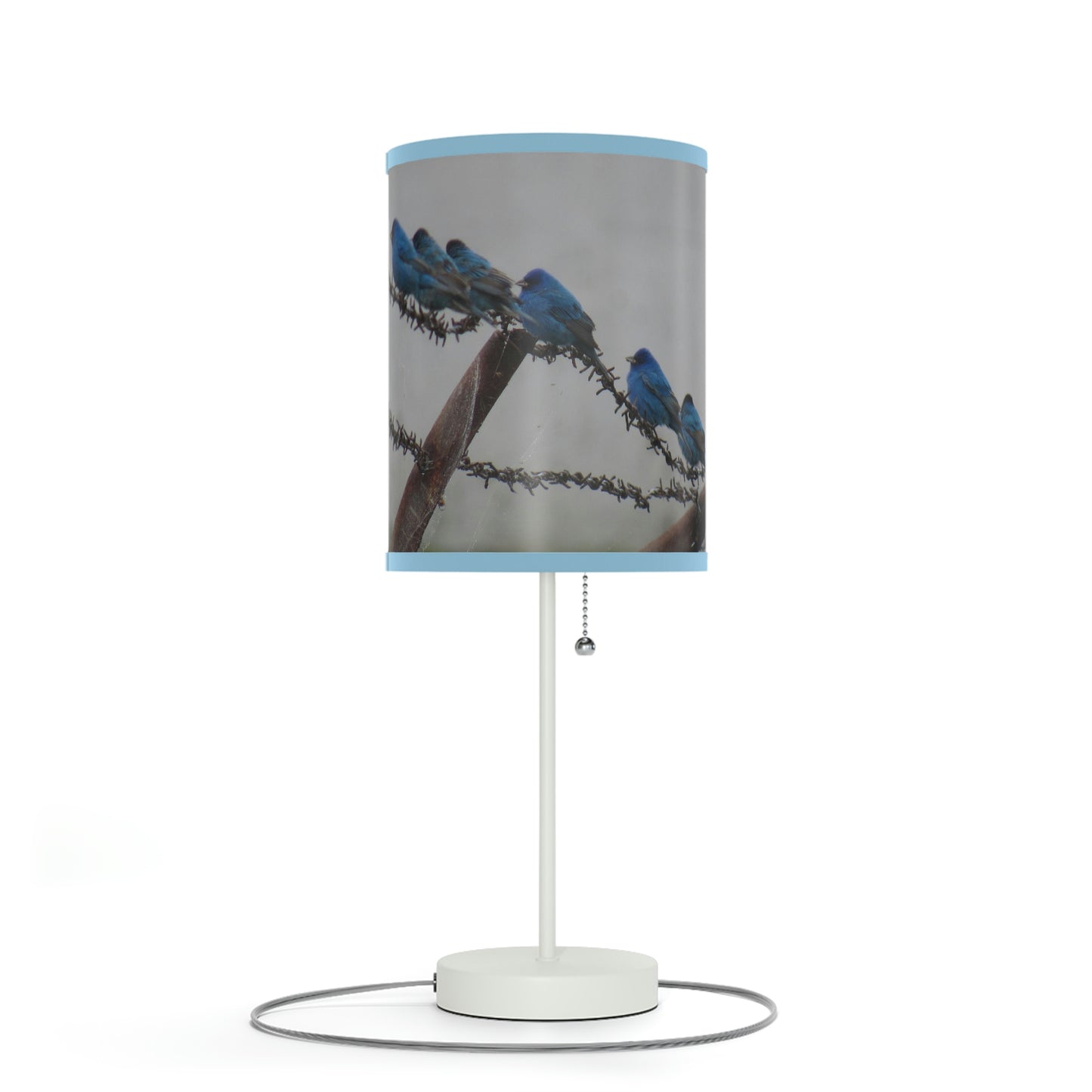 Indigo Buntings Lamp on a Stand, US|CA plug