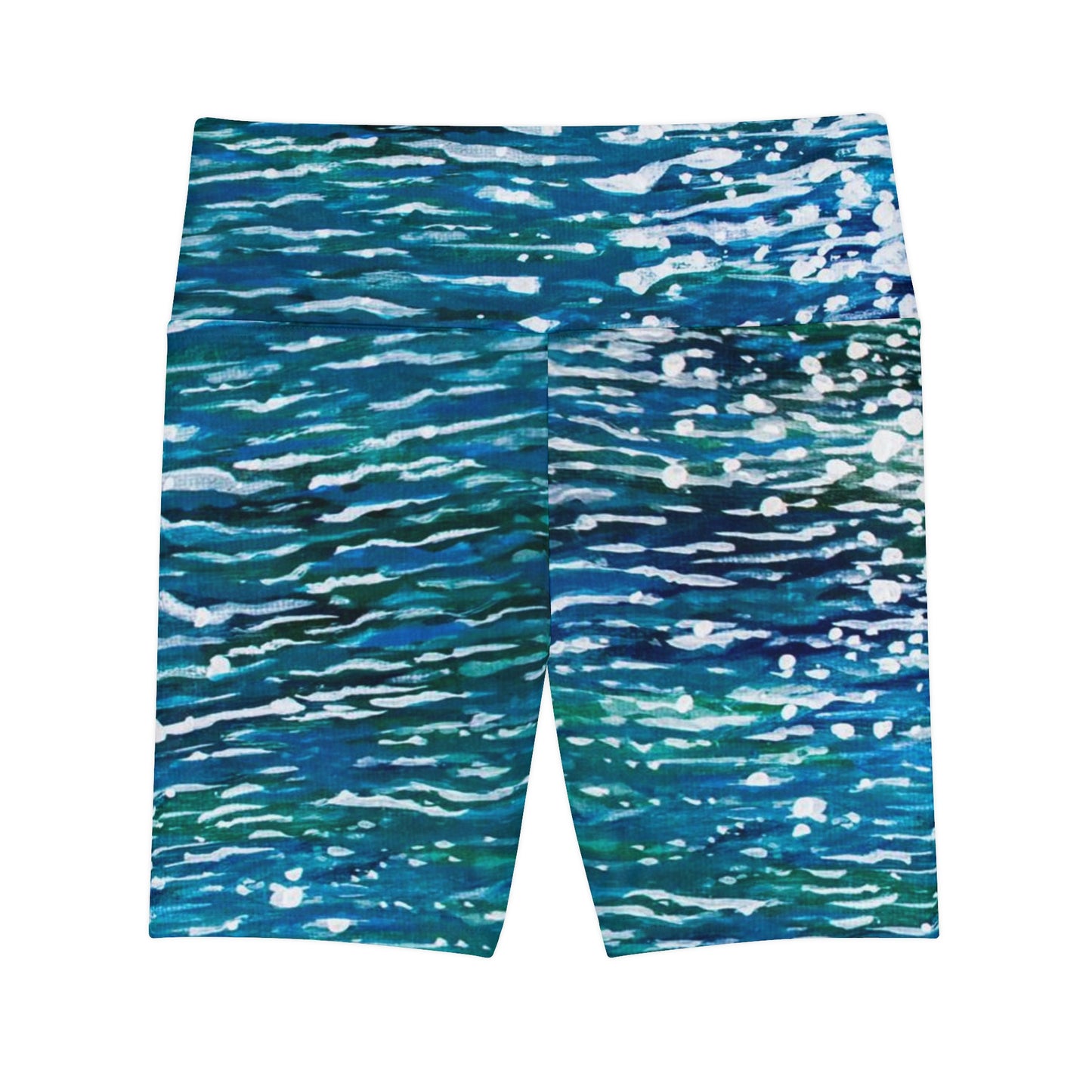 Sparkling Sea Water Women's Workout Shorts