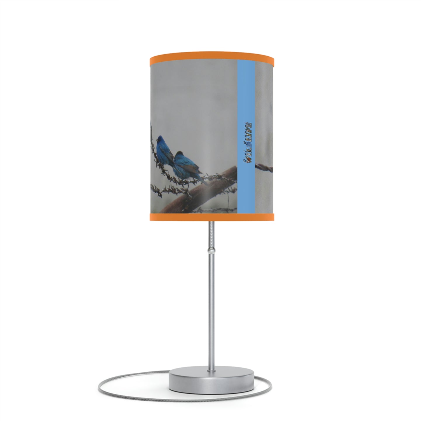 Indigo Buntings Lamp on a Stand, US|CA plug